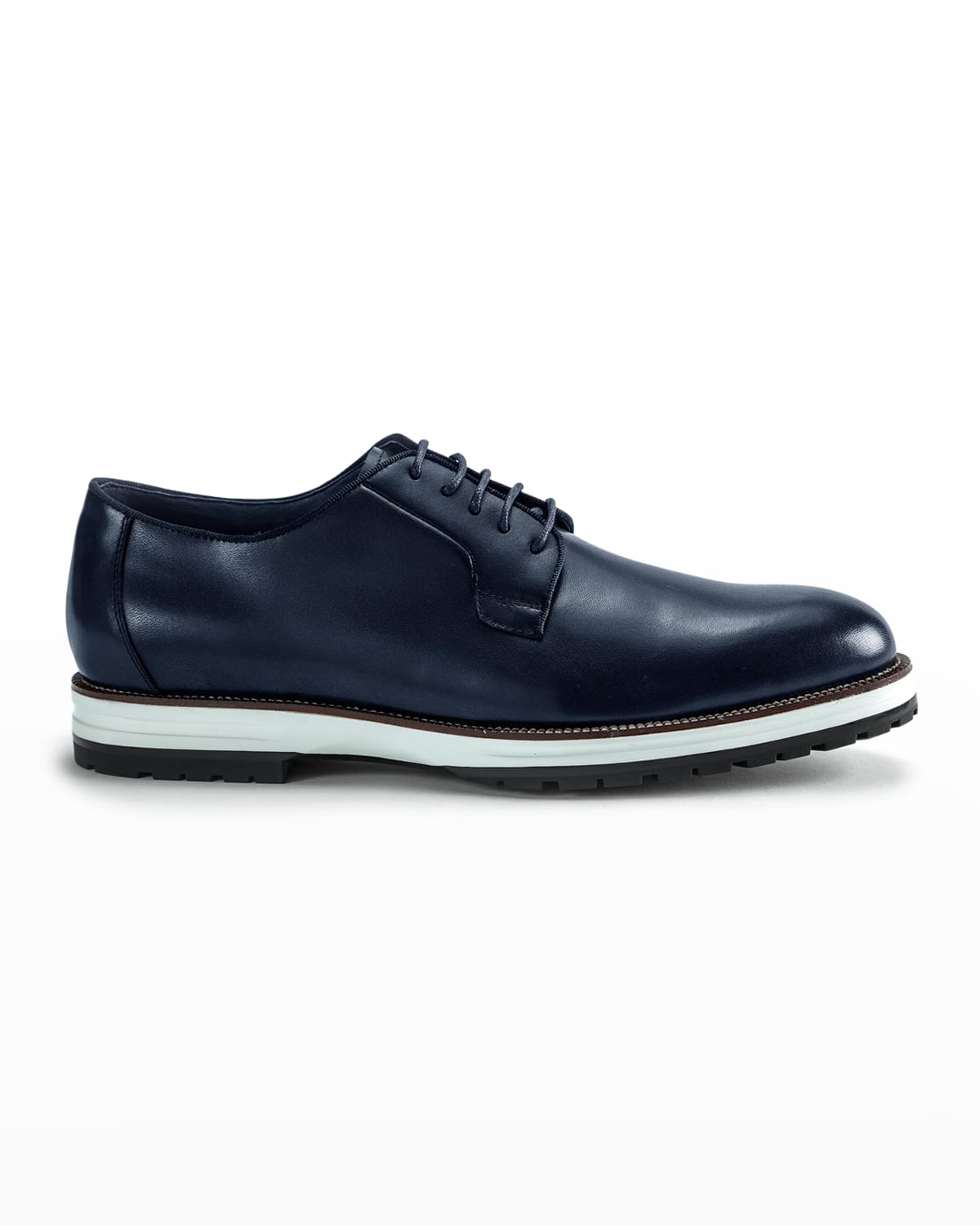 Ike Behar Men's Structure Hybrid Lace-up Shoes In Blue
