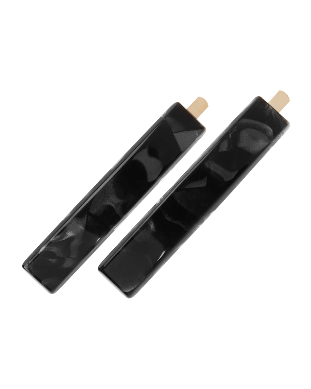 France Luxe Mod Bobby Pins, Set Of 2 In Nacro Black
