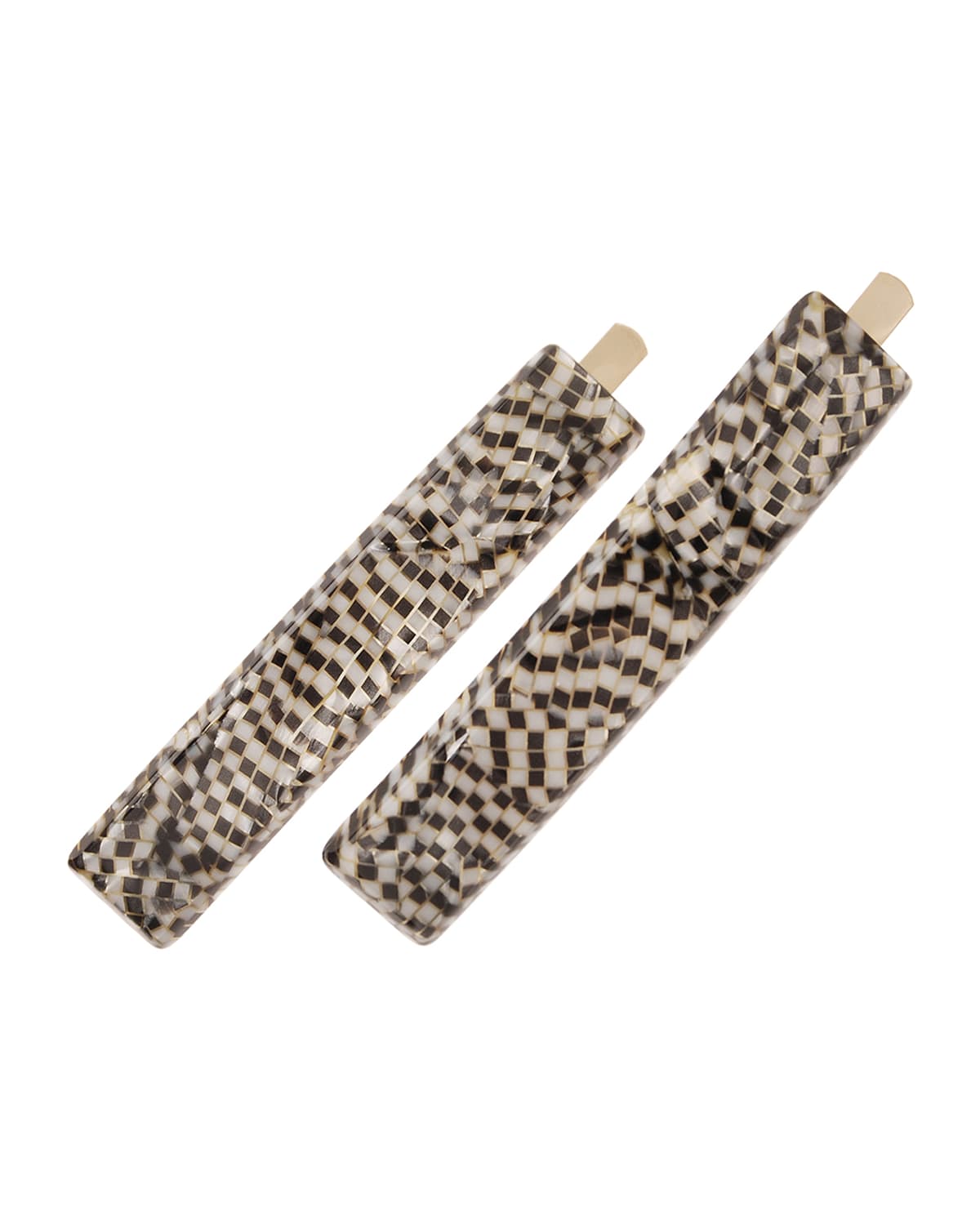 France Luxe Mod Bobby Pin Pair - Classic In Opera Silver