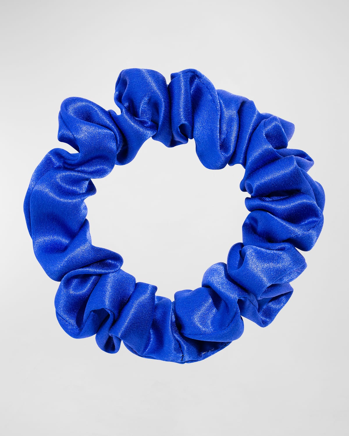 Silk Charmeuse Printed Scrunchie