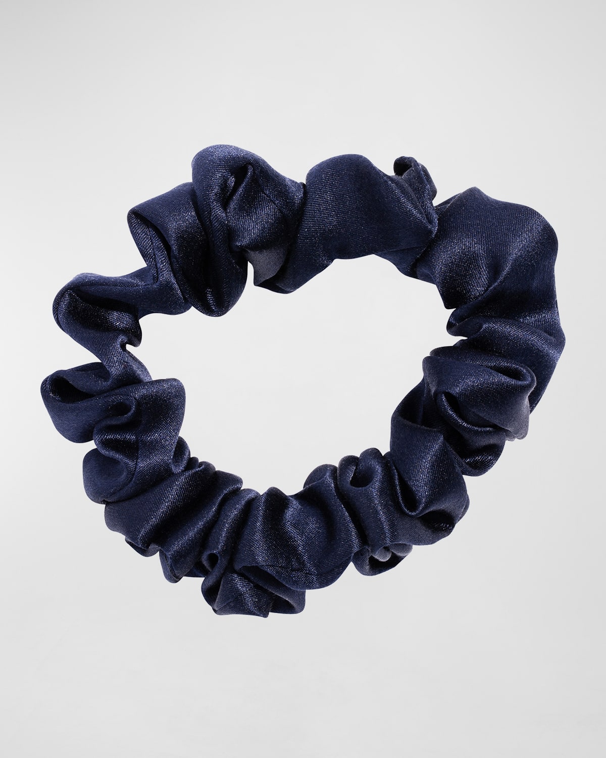 Silk Charmeuse Printed Scrunchie