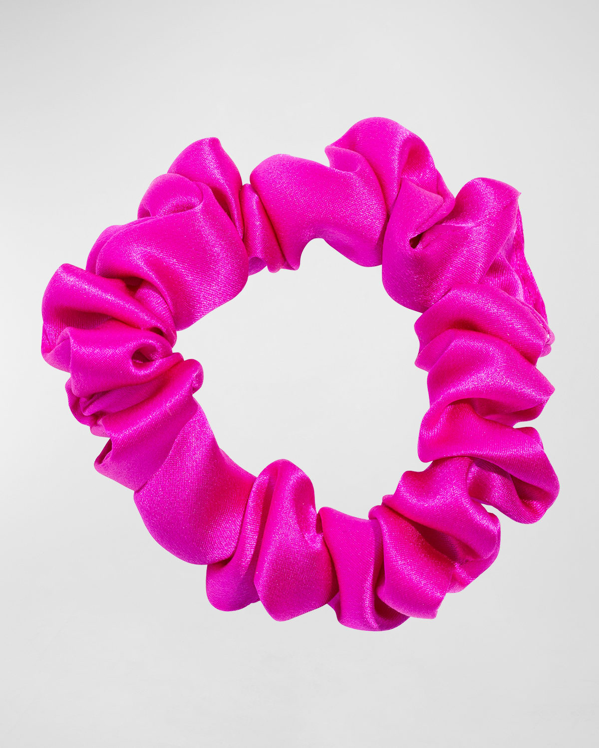 Silk Charmeuse Printed Scrunchie