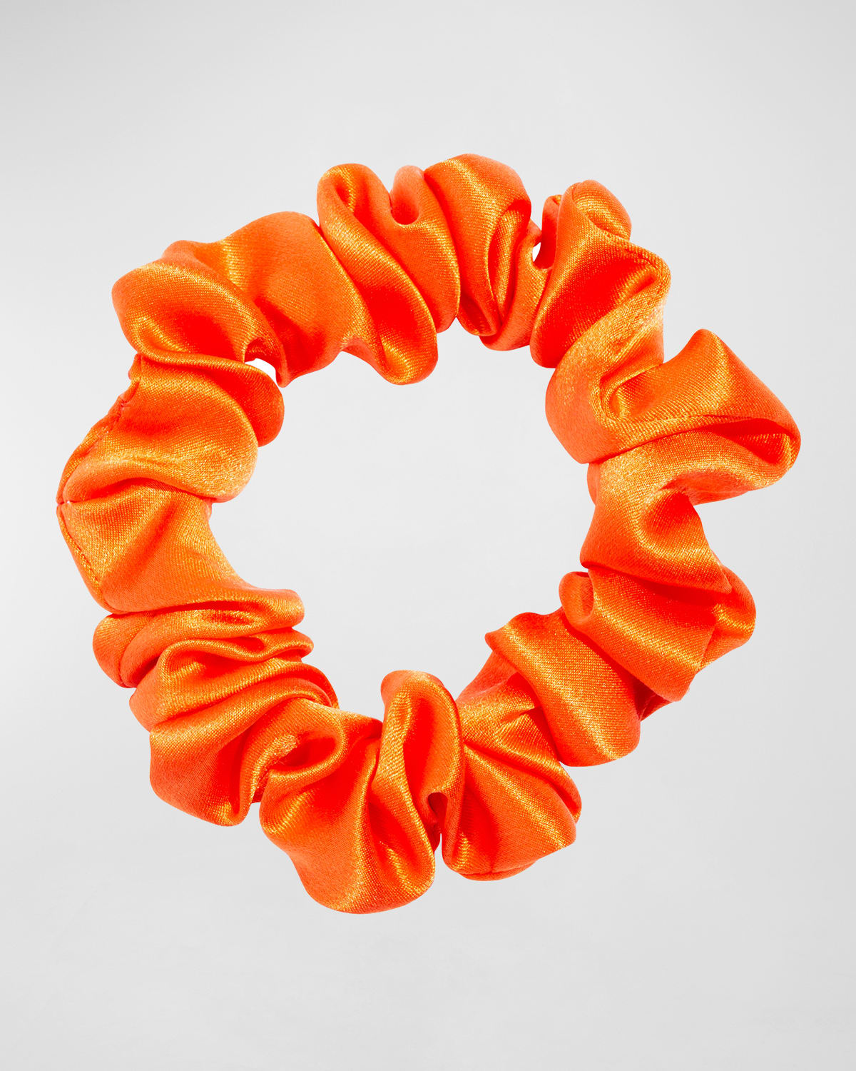 Silk Charmeuse Printed Scrunchie