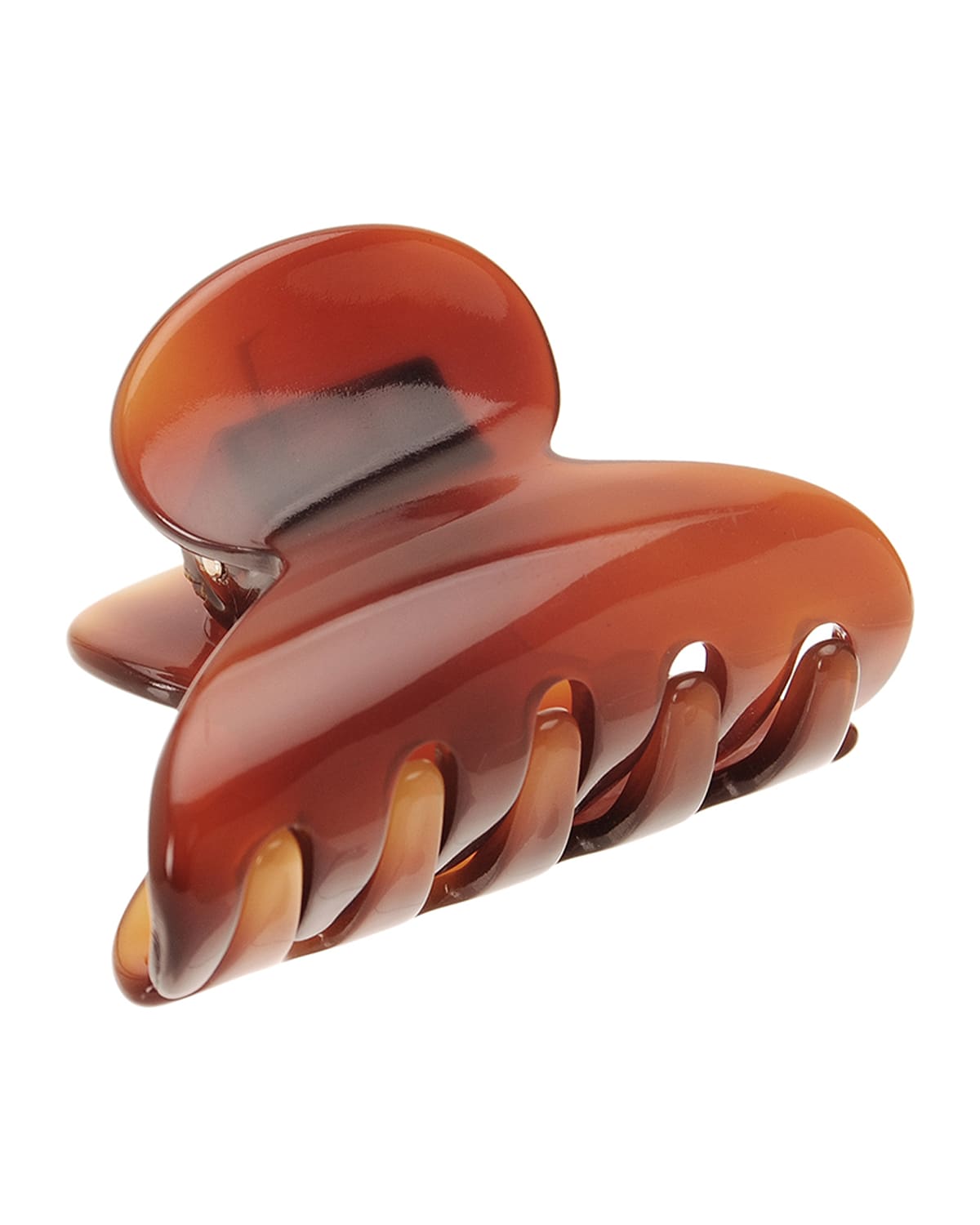 France Luxe Mini Couture Jaw Hair Clip In Tortoise