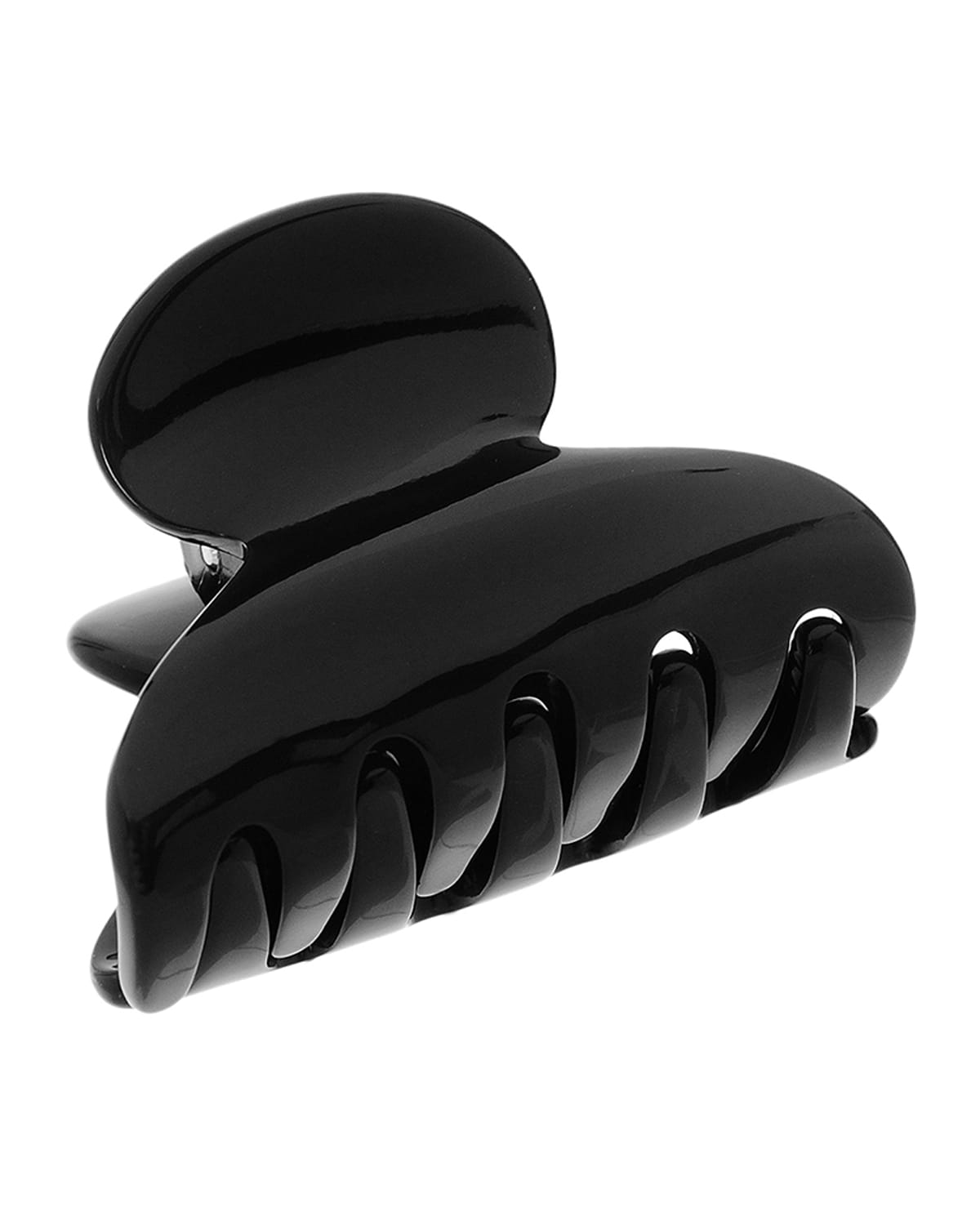 France Luxe Mini Couture Jaw Hair Clip In Black