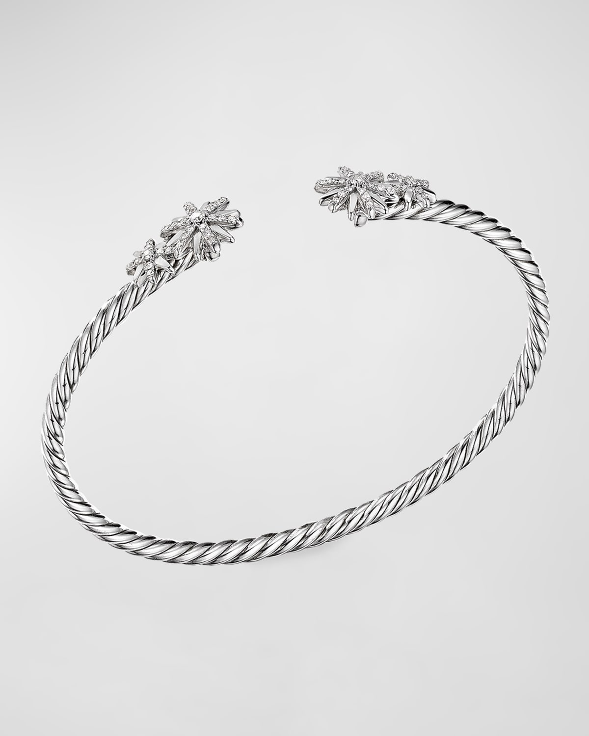 David Yurman Starburst Open Cable Bracelet