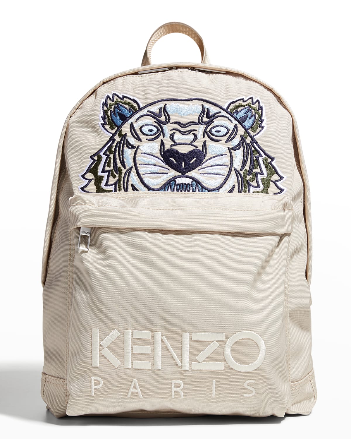 KENZO Crest Appliquéd Logo-Embroidered Canvas Backpack for Men