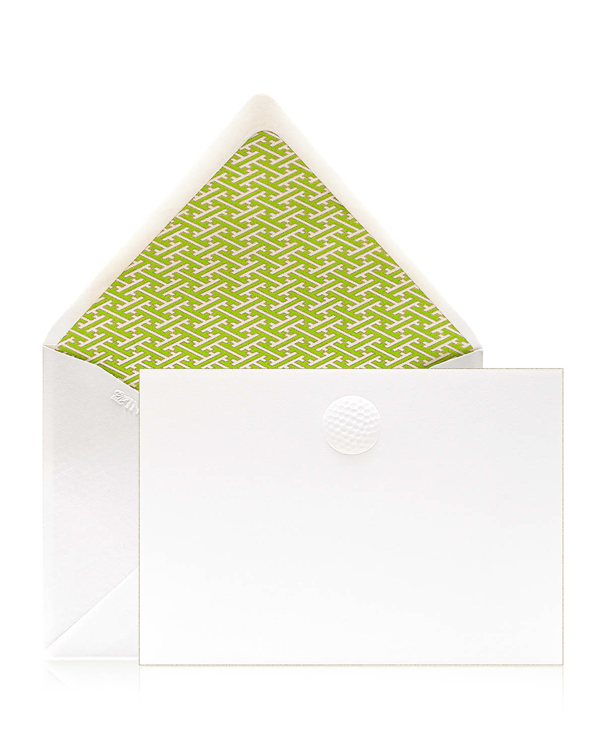 Shop Bell'invito 19th Hole Boxed Stationary Set In White
