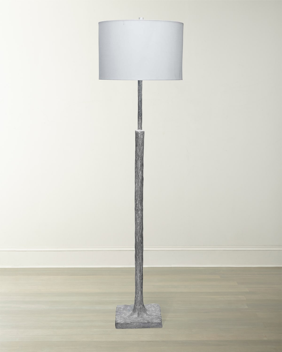 Shop Jamie Young Humble Floor Lamp In Grey