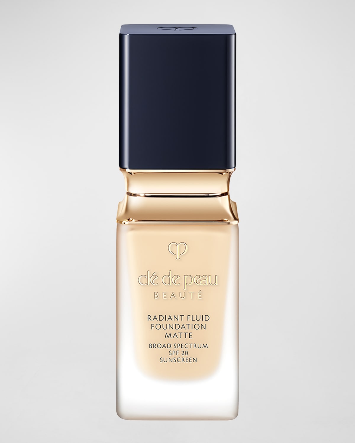 Clé De Peau Beauté Cle De Peau Beaute Radiant Fluid Foundation Matte Broad Spectrum Spf 20 Sunscreen 1.1 Oz. In Bf10 Light Buff