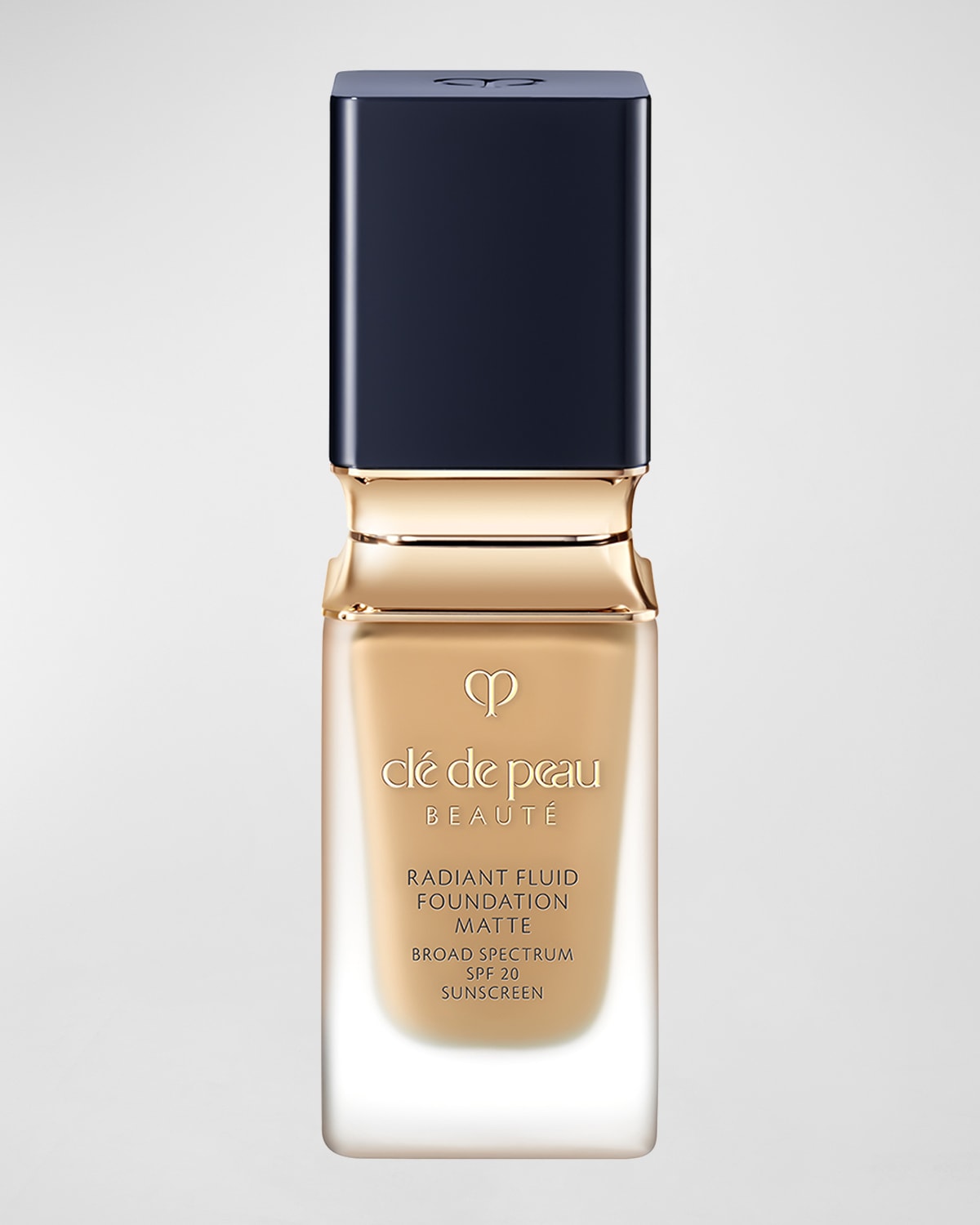 Clé De Peau Beauté Cle De Peau Beaute Radiant Fluid Foundation Matte Broad Spectrum Spf 20 Sunscreen 1.1 Oz. In Bf50 Tan Buff