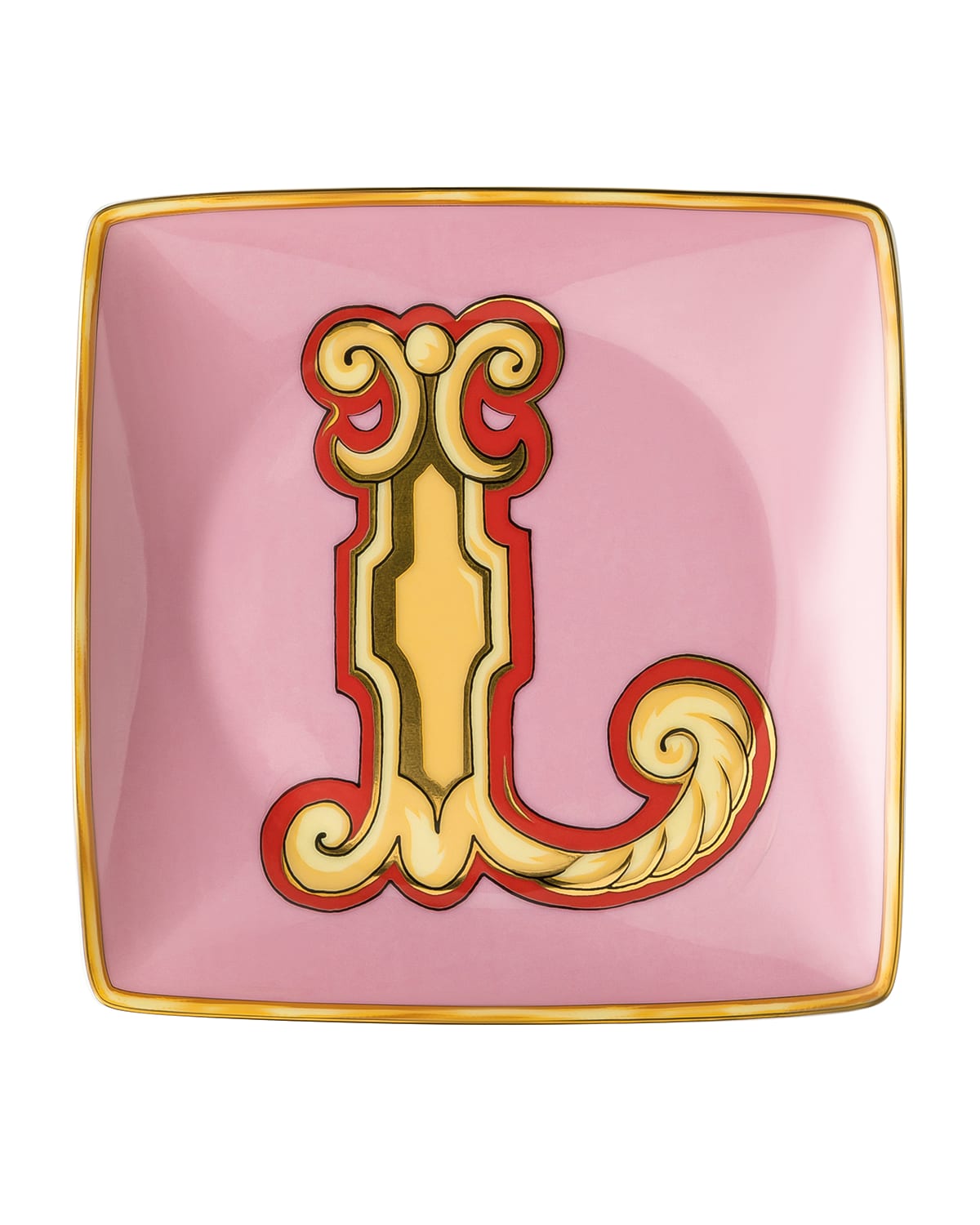 Shop Versace Holiday Alphabet Canape Dish In L