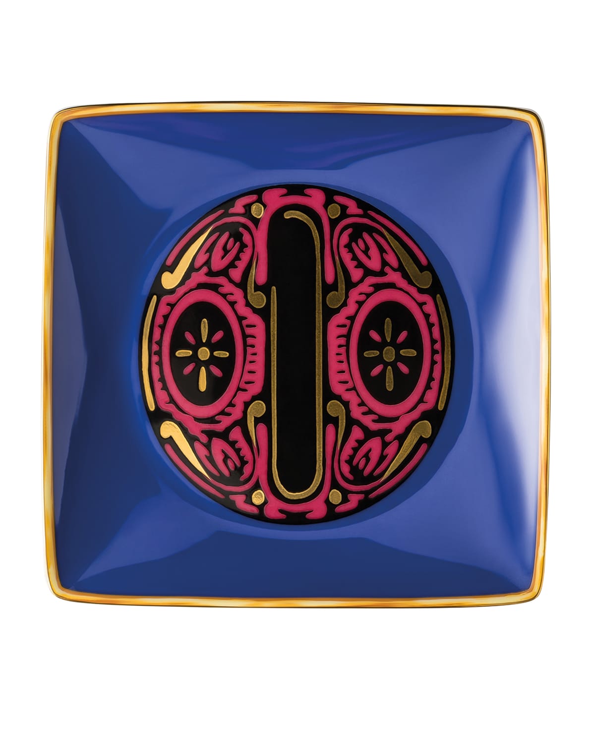 Shop Versace Holiday Alphabet Canape Dish In O