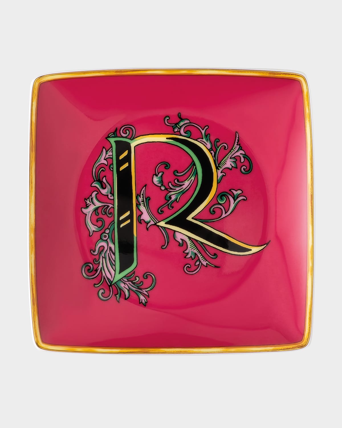 Shop Versace Holiday Alphabet Canape Dish In R