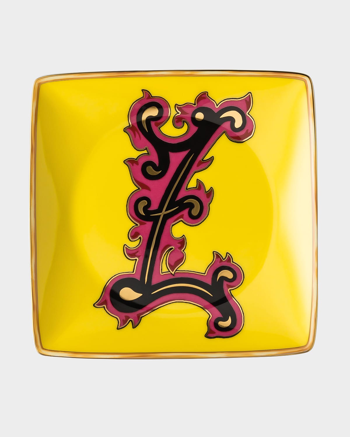 Versace Holiday Alphabet Canape Dish In Z
