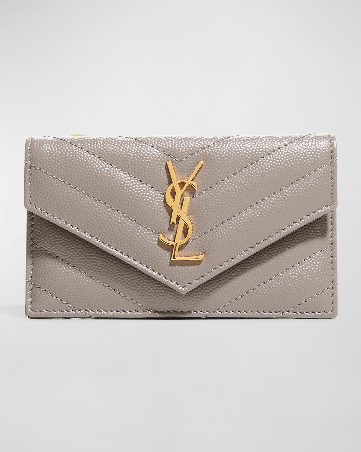 Monogramme small grain best sale de poudre envelope wallet