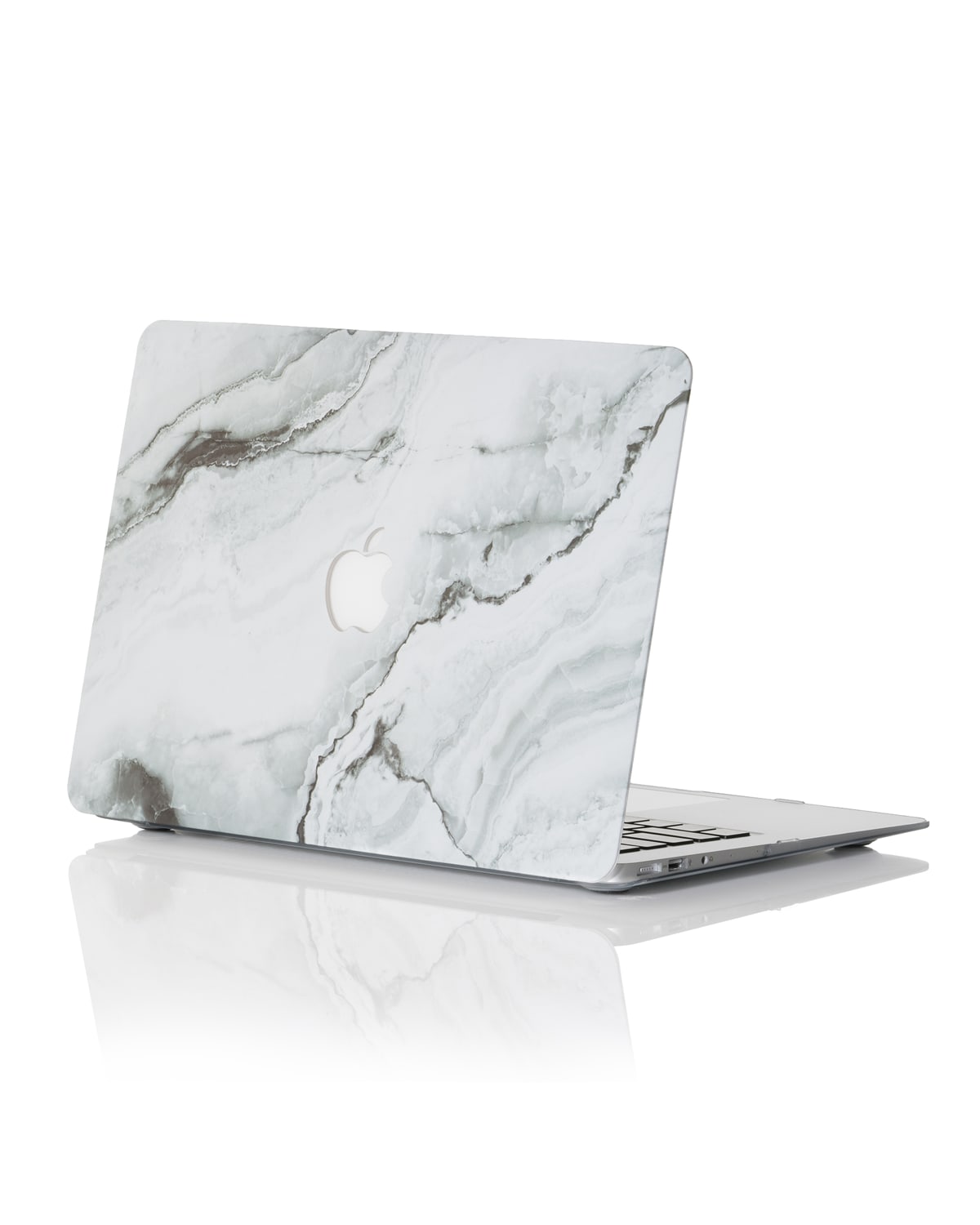 Chic Geeks Marble 13" Macbook Air Case In Grey Marble