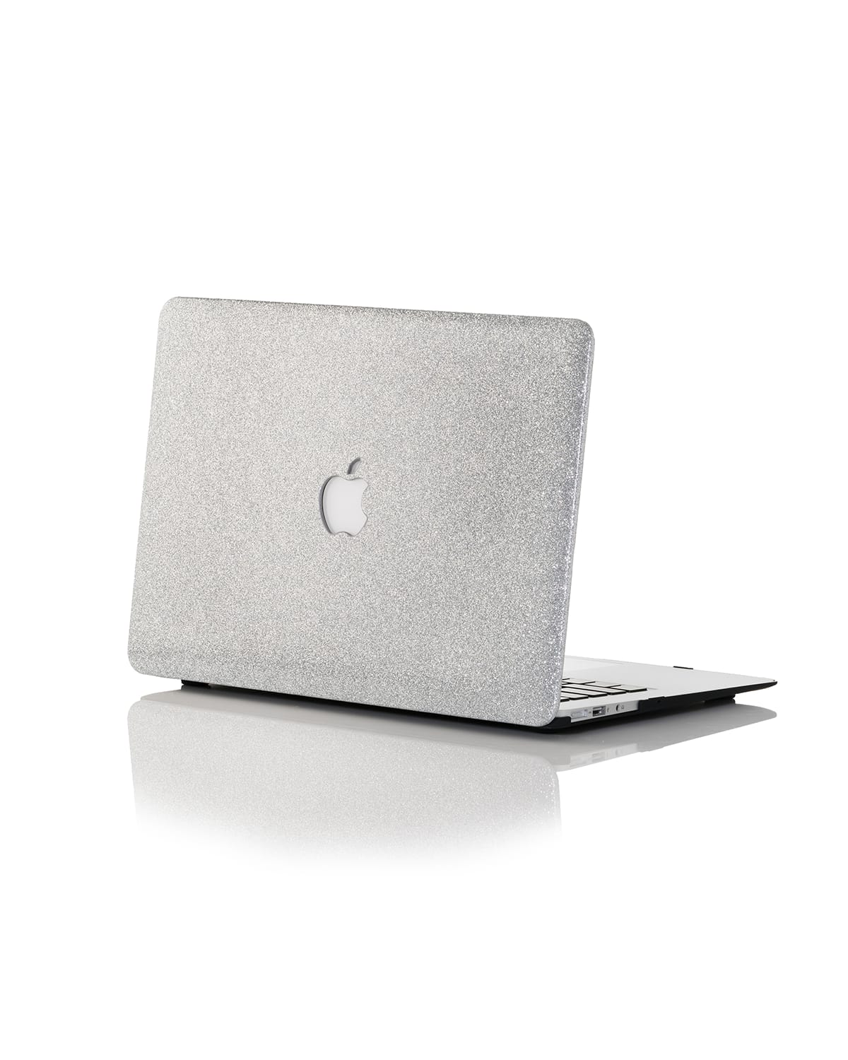 Chic Geeks Glitter 13" Macbook Pro With Touchbar Case In Silver