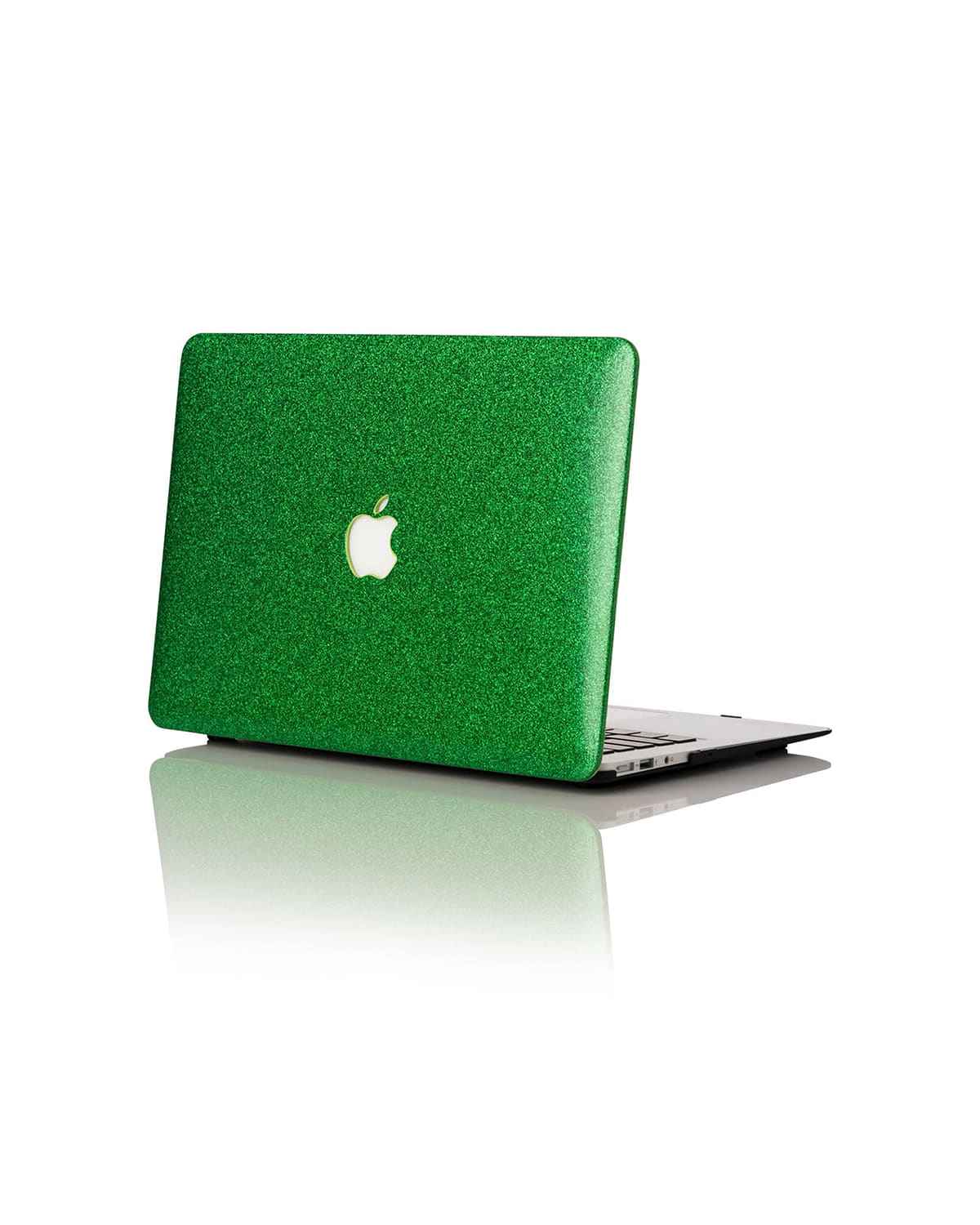 Chic Geeks Glitter 13" Macbook Pro With Touchbar Case In Emerald