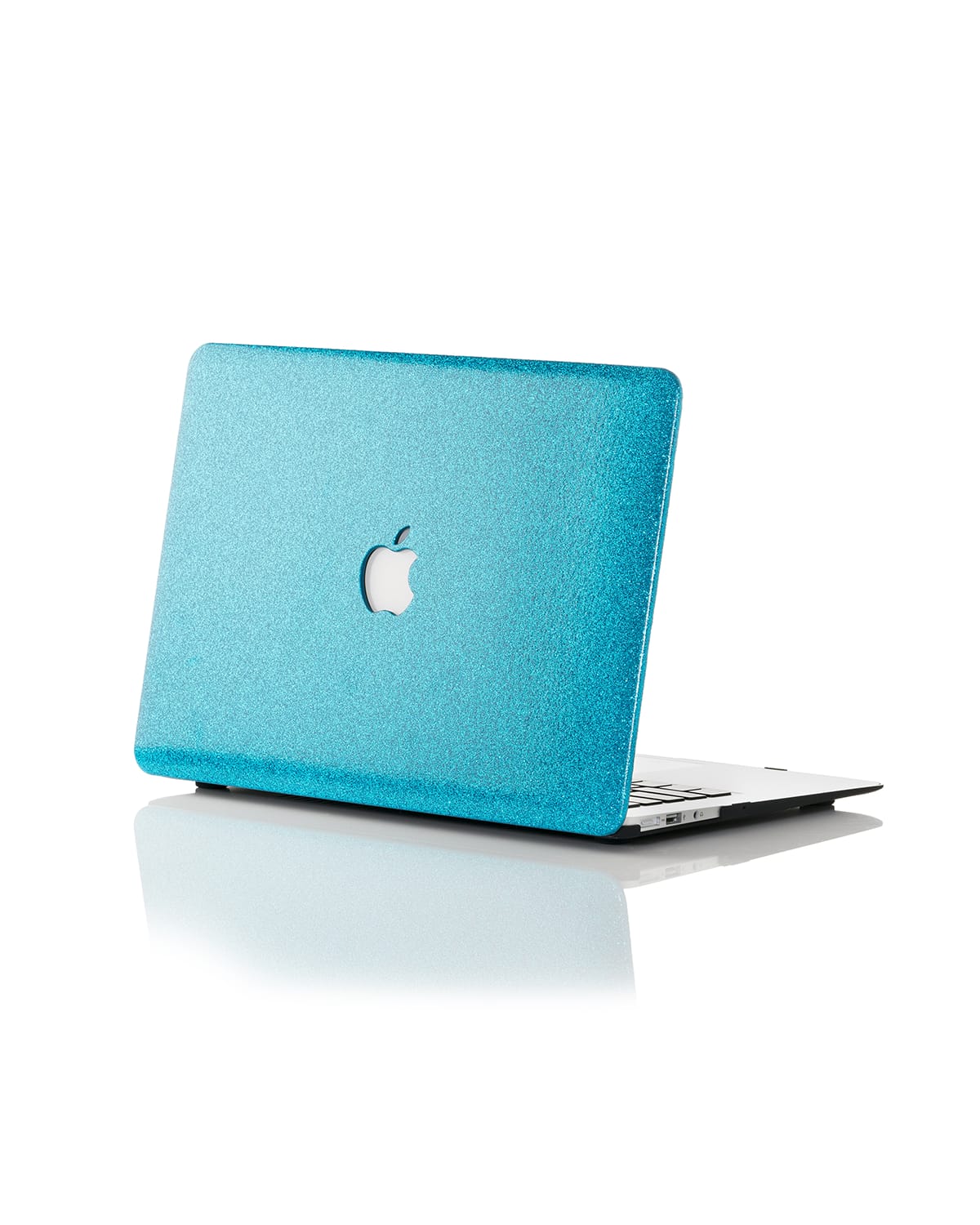 Chic Geeks Glitter 13" Macbook Pro With Touchbar Case In Aqua