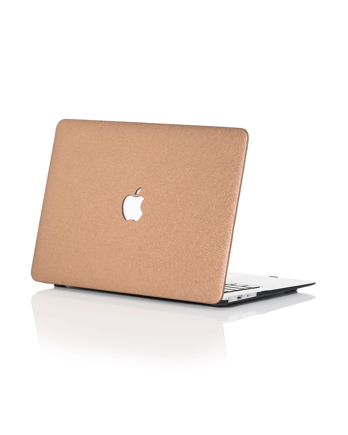 Chic Geeks Silky 13" Macbook Air Case In Bronze Silk