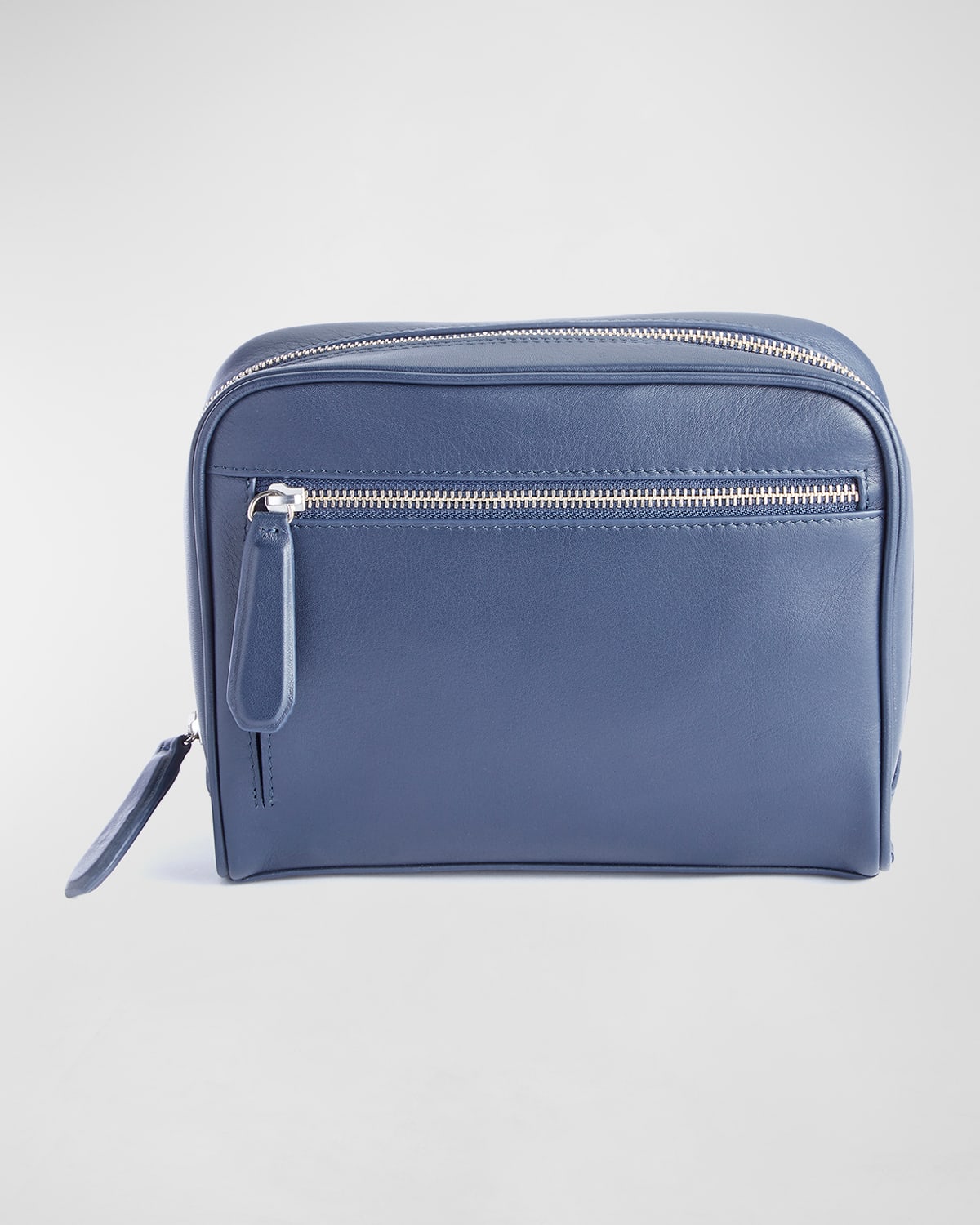 Shop Royce New York Contemporary Toiletry Bag In Navy Blue
