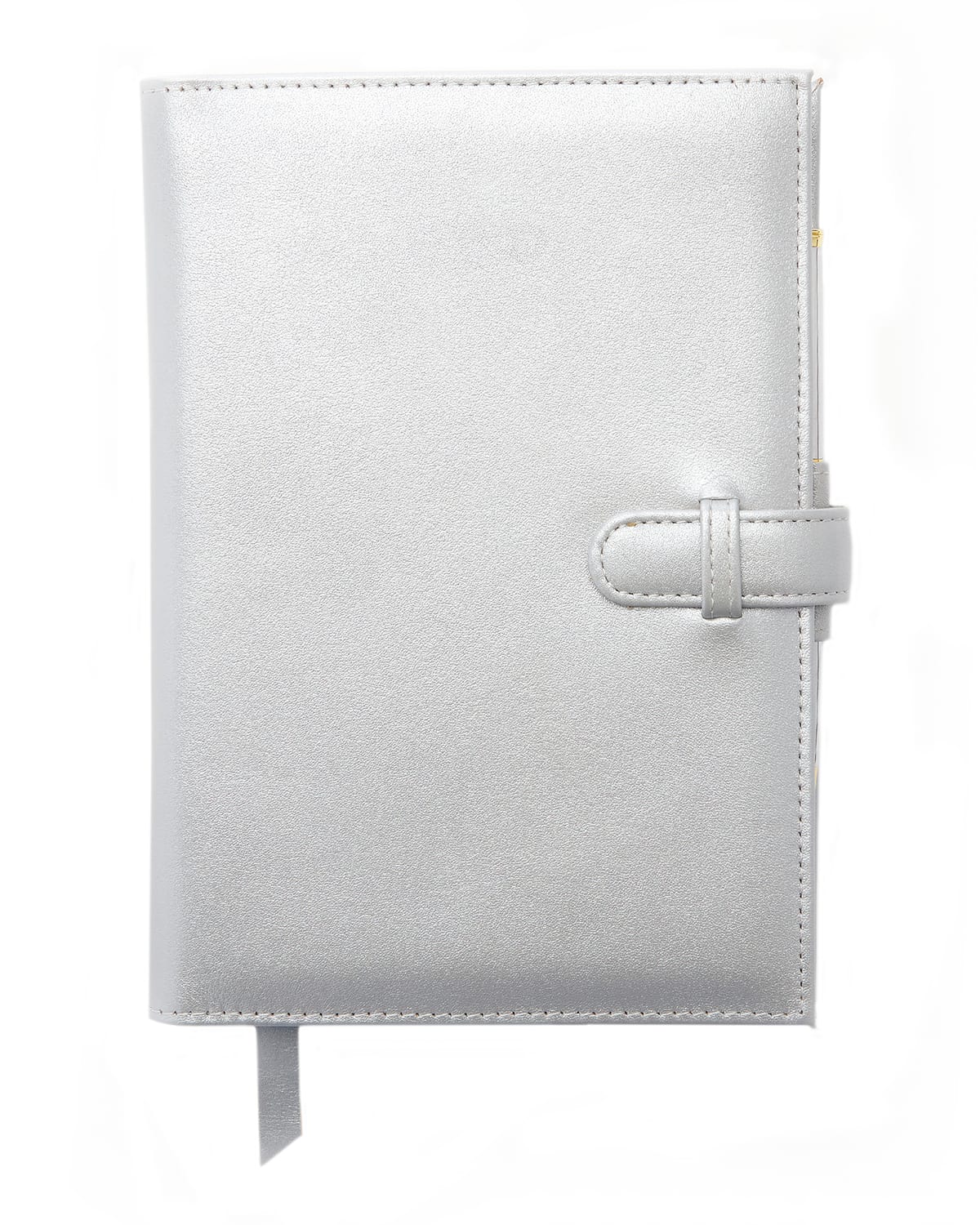 Shop Royce New York Executive Journal In Silver