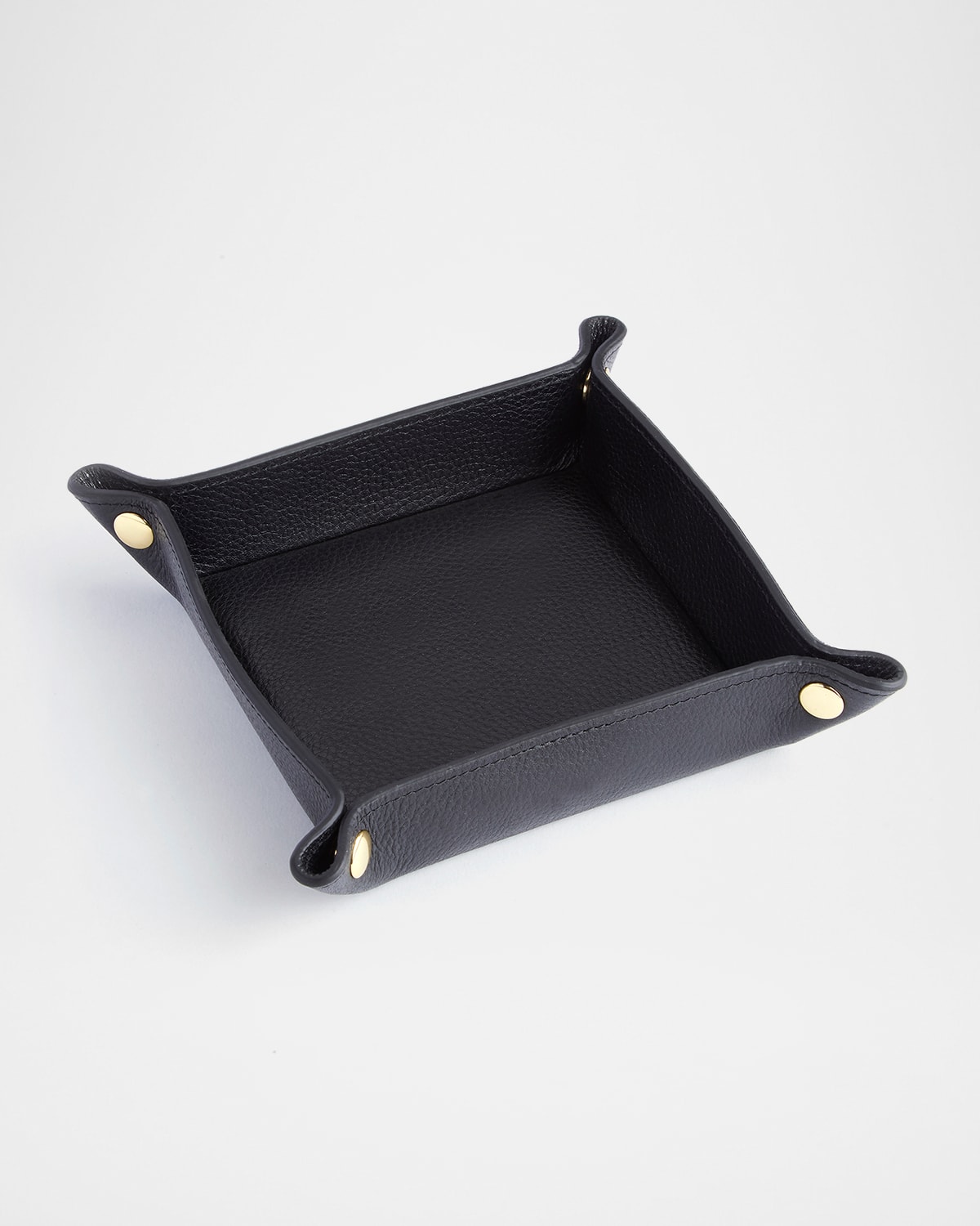 Royce New York Catchall Valet Tray In Black
