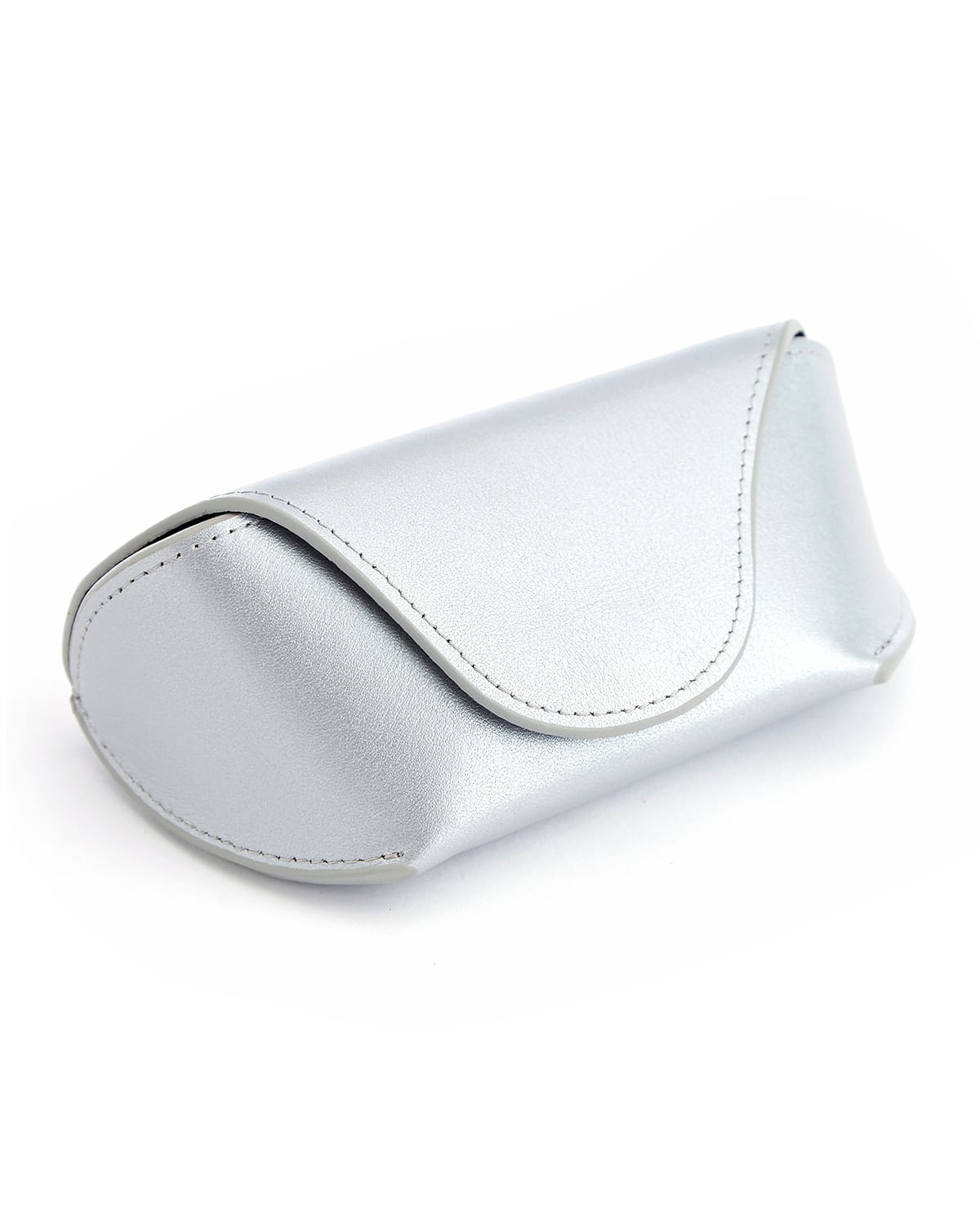 Royce New York Suede Lined Sunglasses Carrying Case In Silver