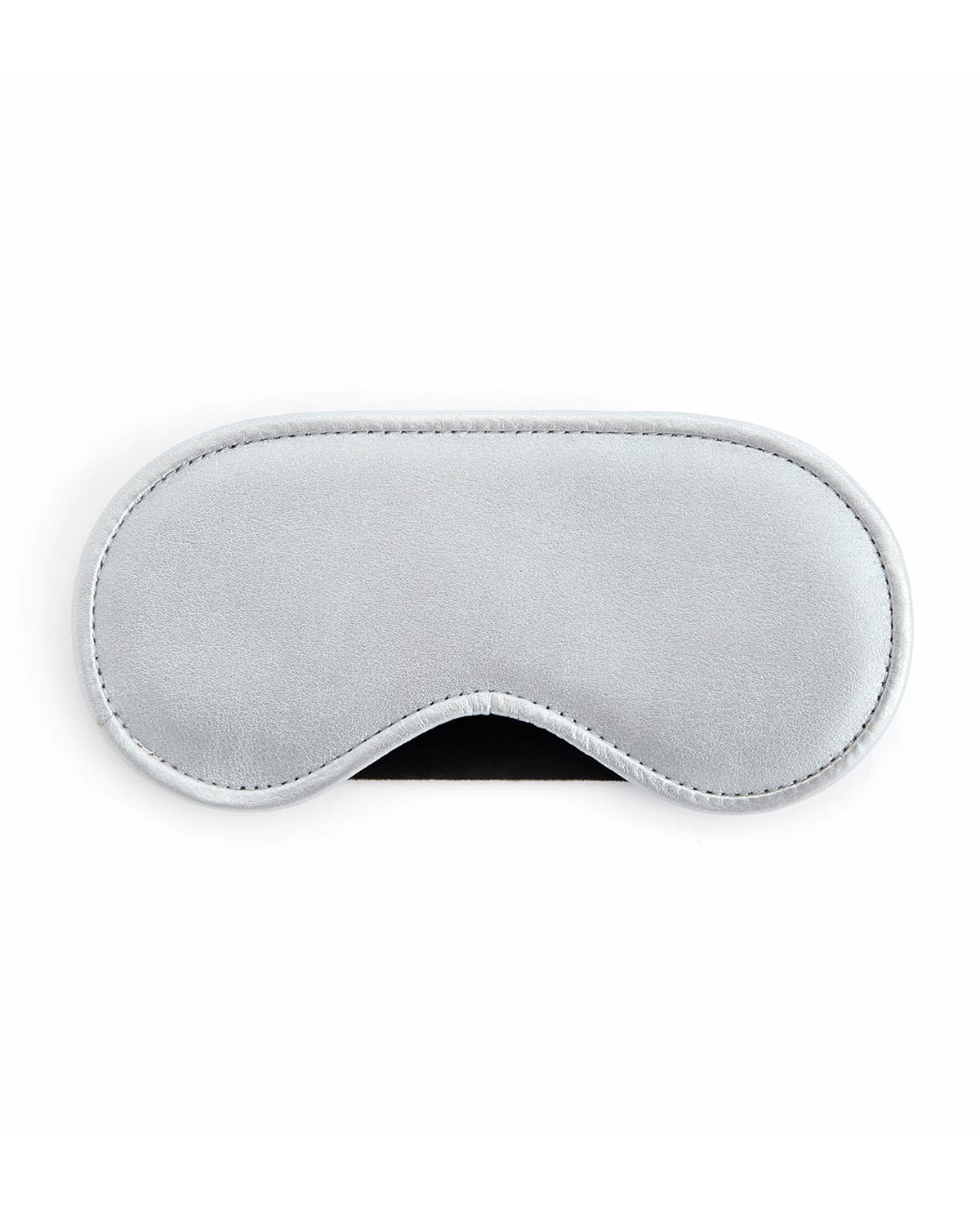 Shop Royce New York Luxe Sleep Mask In Silver