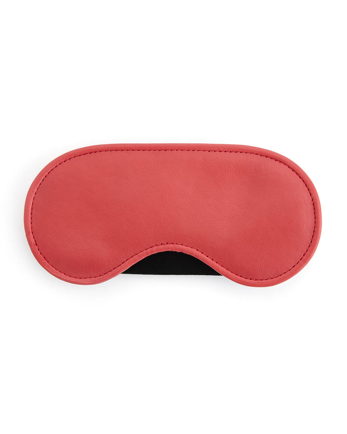 Royce New York Leather Eye Mask In Red