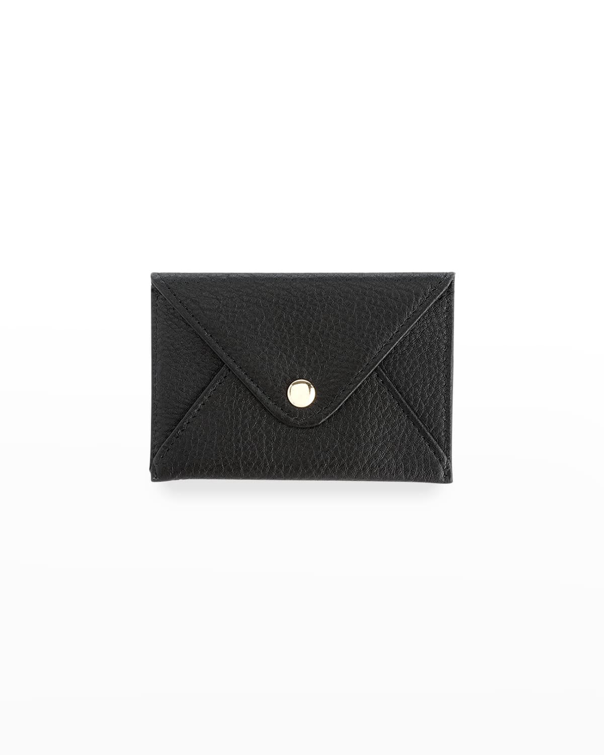Royce New York Envelope Style Business Card Holder In Black