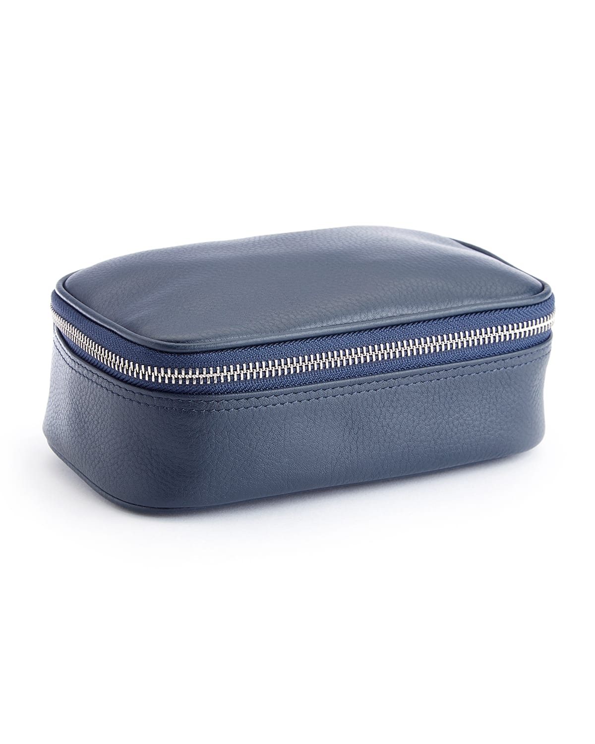 Shop Royce New York Zippered Travel Tech Organizer Case In Navy Blue