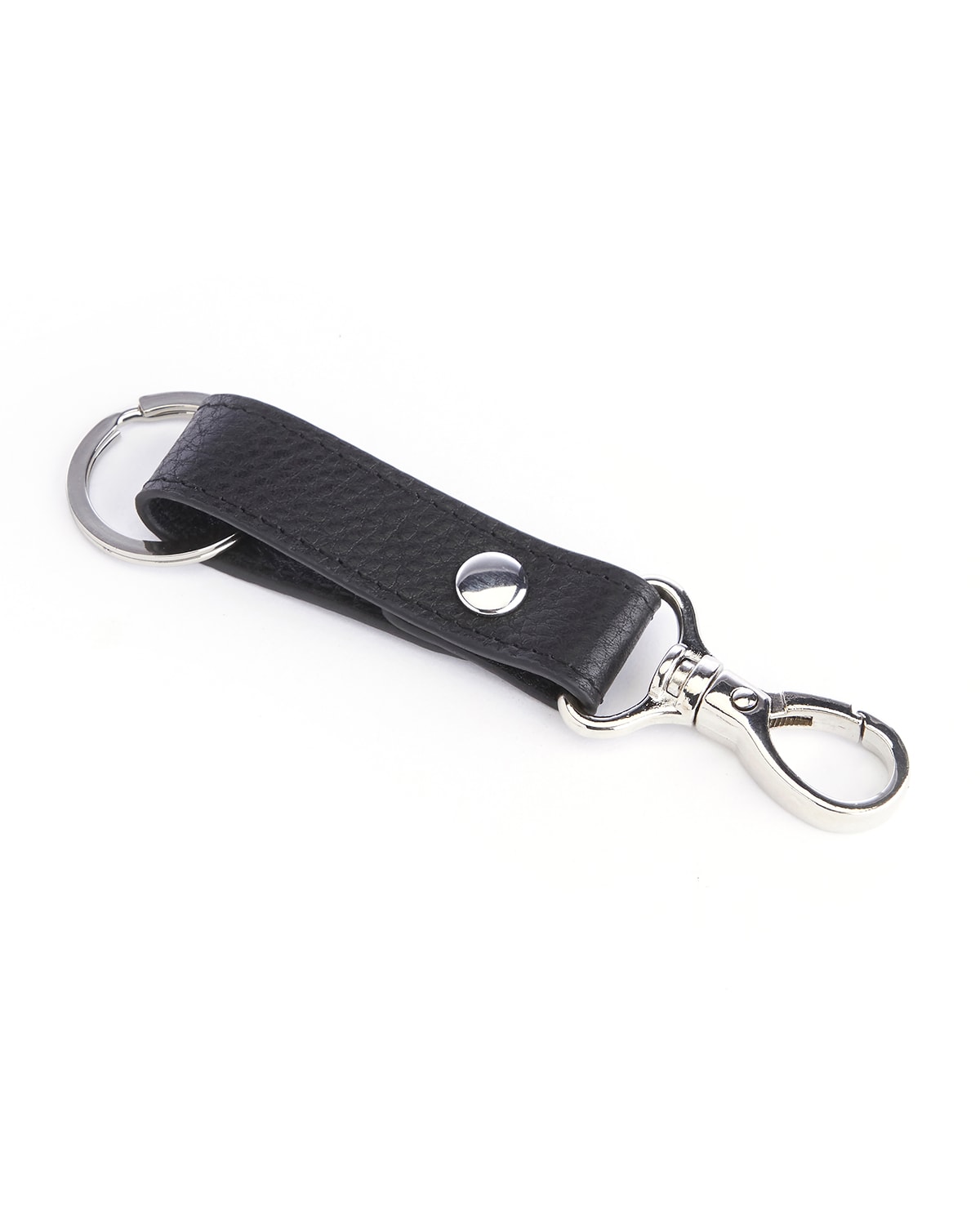 Royce New York Contemporary Valet Key Chain In Black