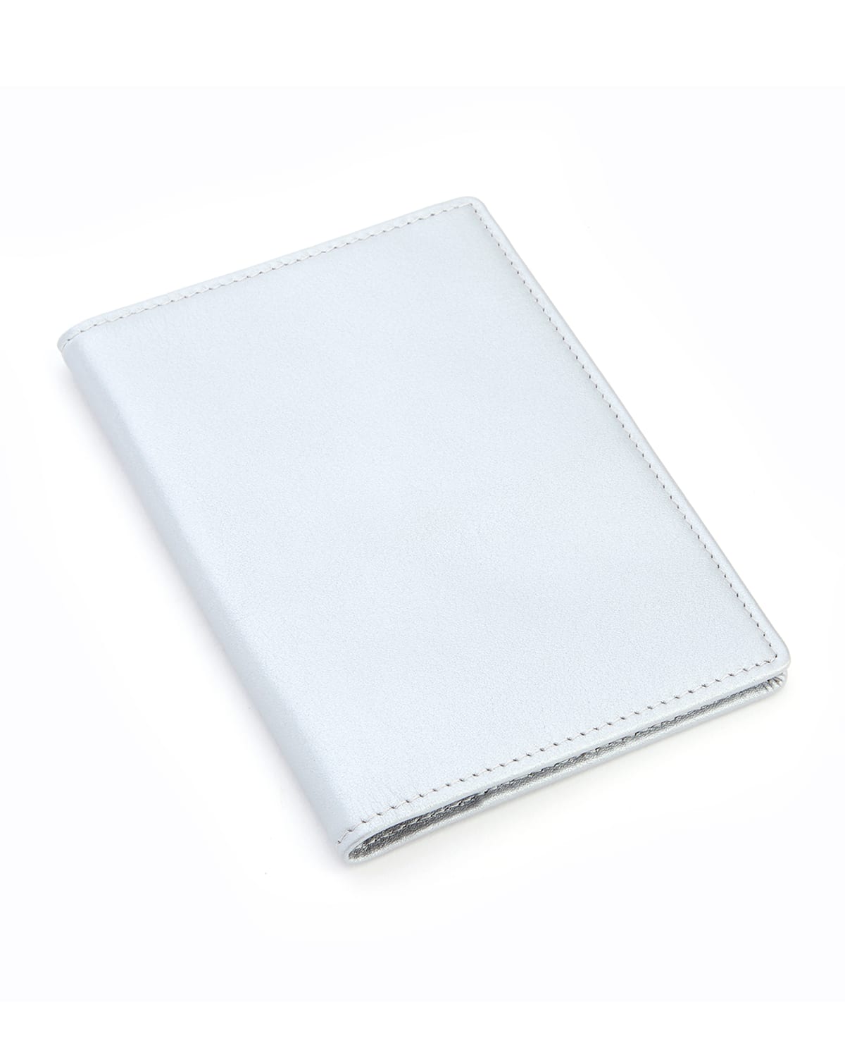 Royce New York Rfid Blocking Passport Case In Silver