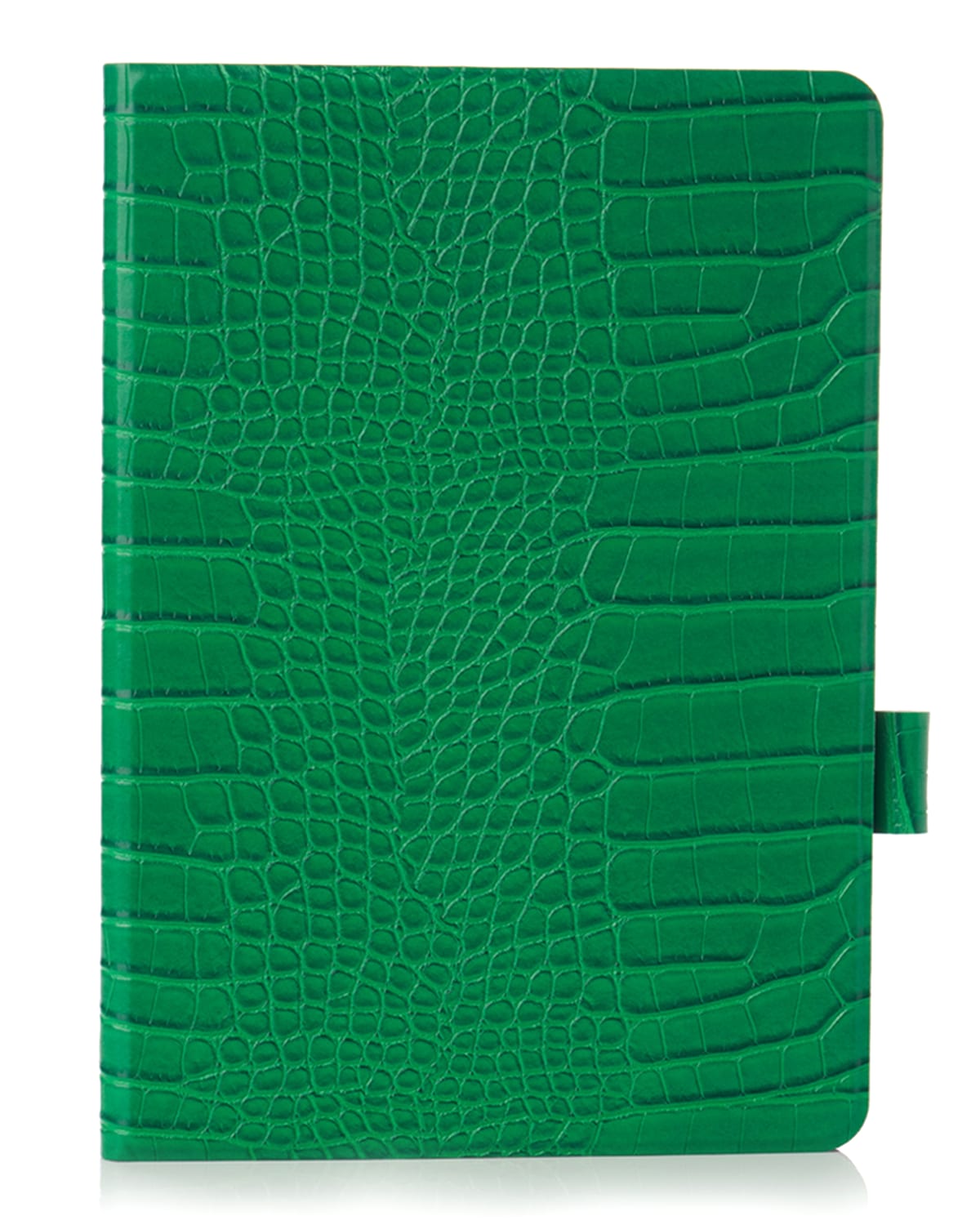 Chic Geeks Faux Crocodile 10.5" Ipad Pro Case In Emerald