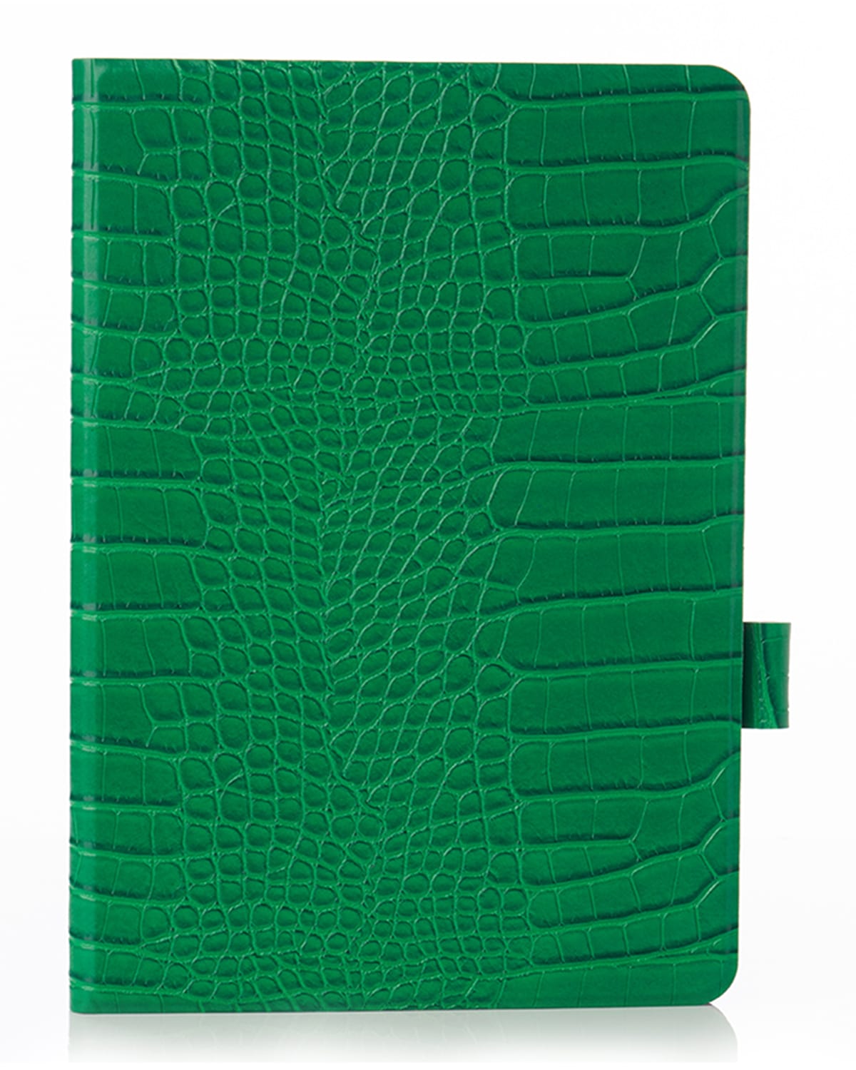 Chic Geeks Faux Crocodile 11" Ipad Pro Case In Emerald