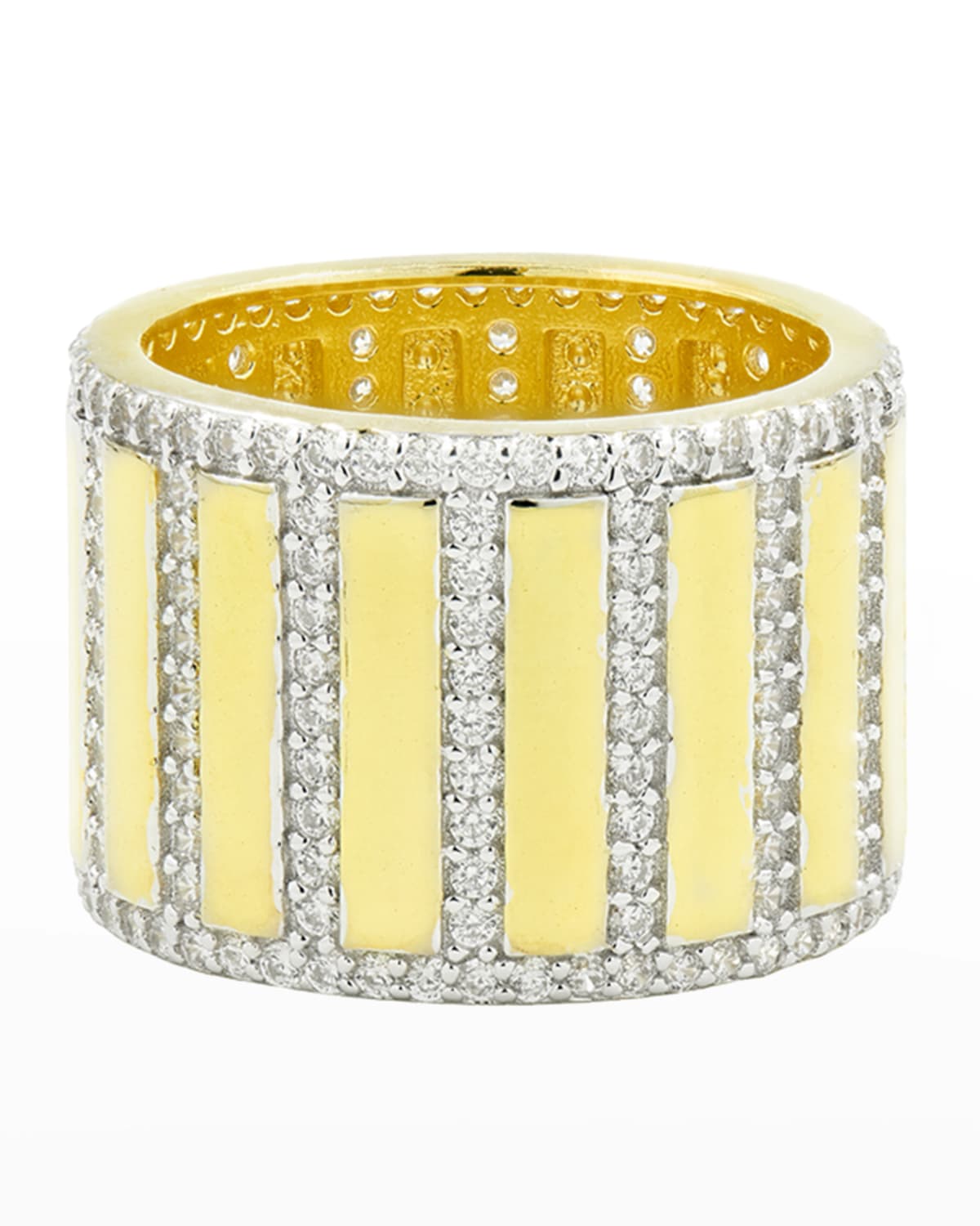 Freida Rothman Cigar Band Ring, Size 6-8