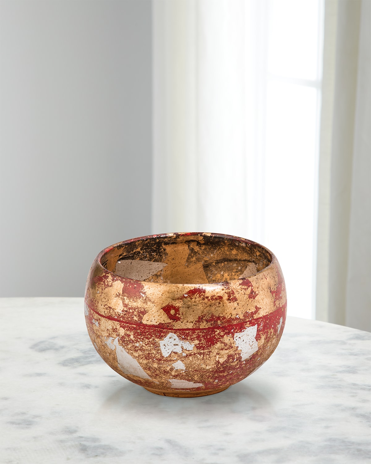 Shop Lucas + Mckearn Vermillion Bowl In Gold