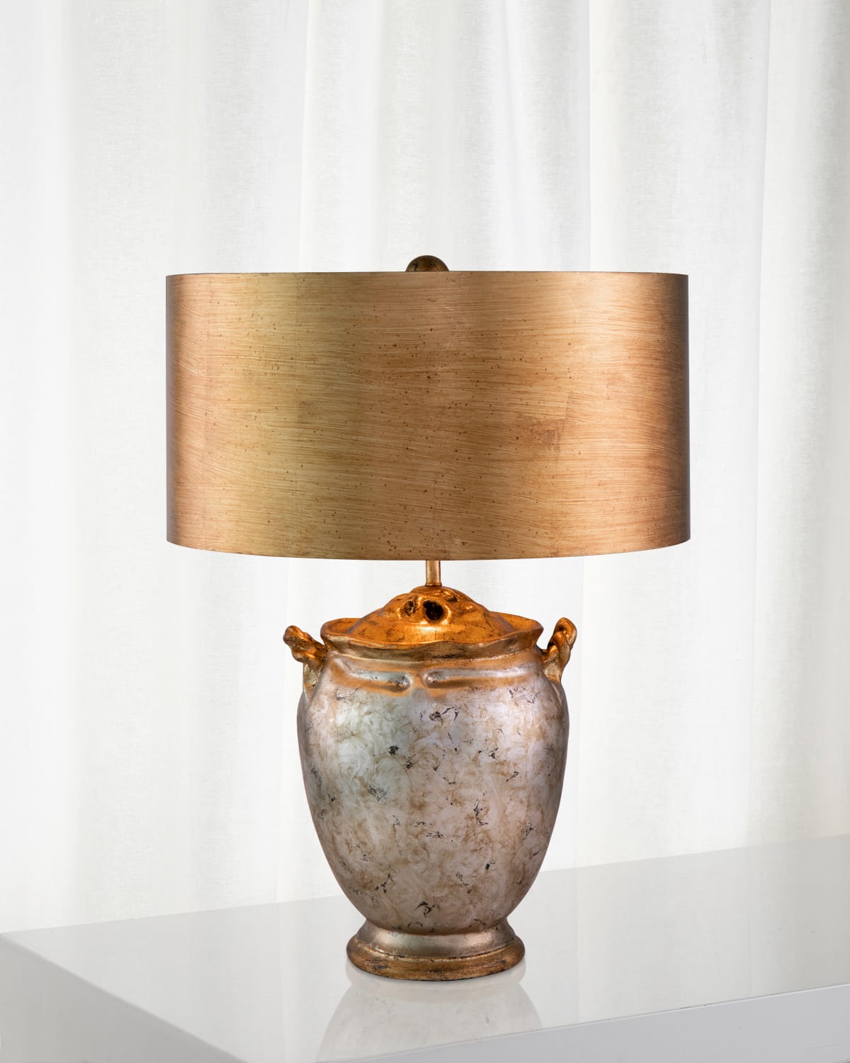 Shop Lucas + Mckearn Jackson Table Lamp In Gold