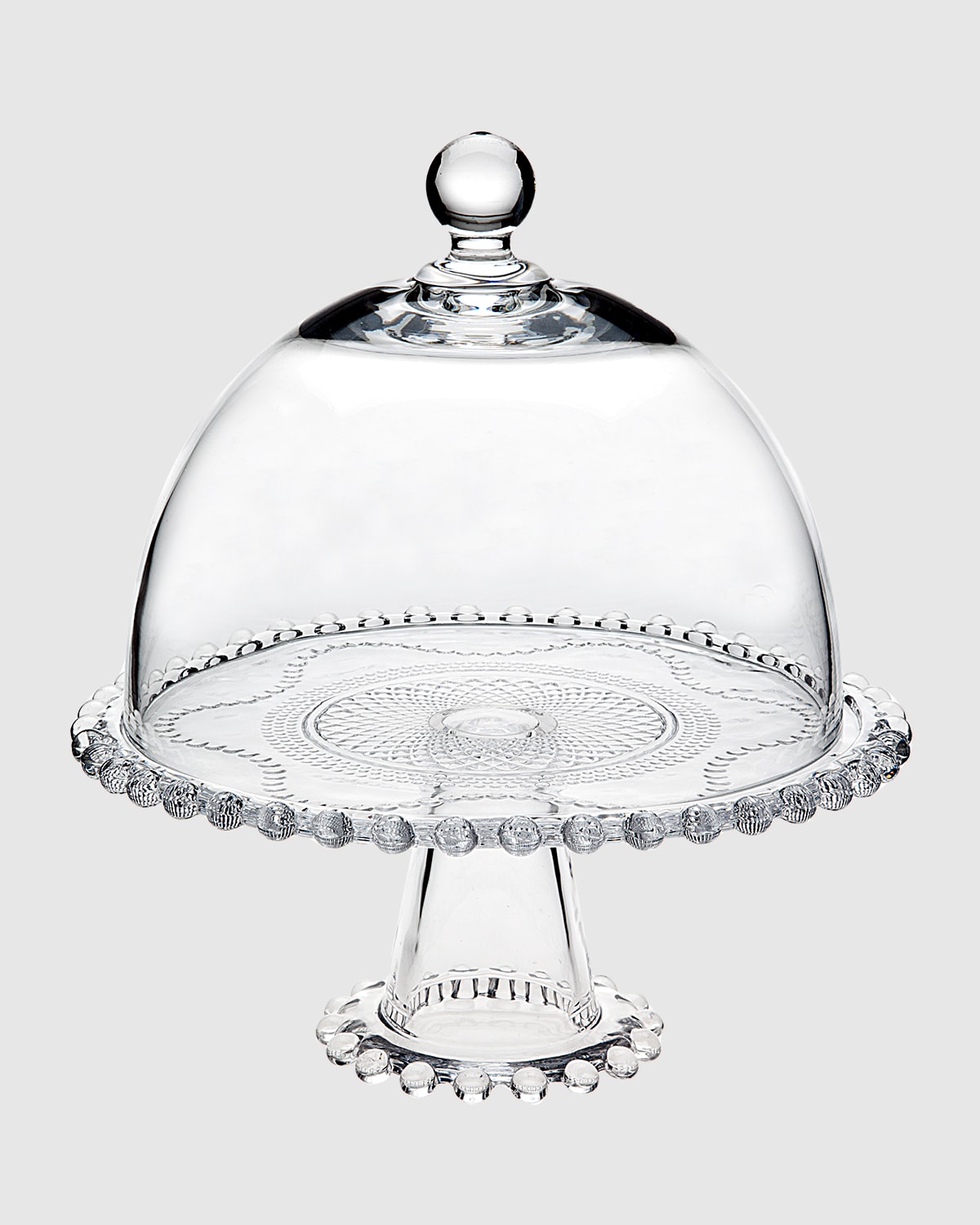 Godinger Chesterfield Dome Cake Platter