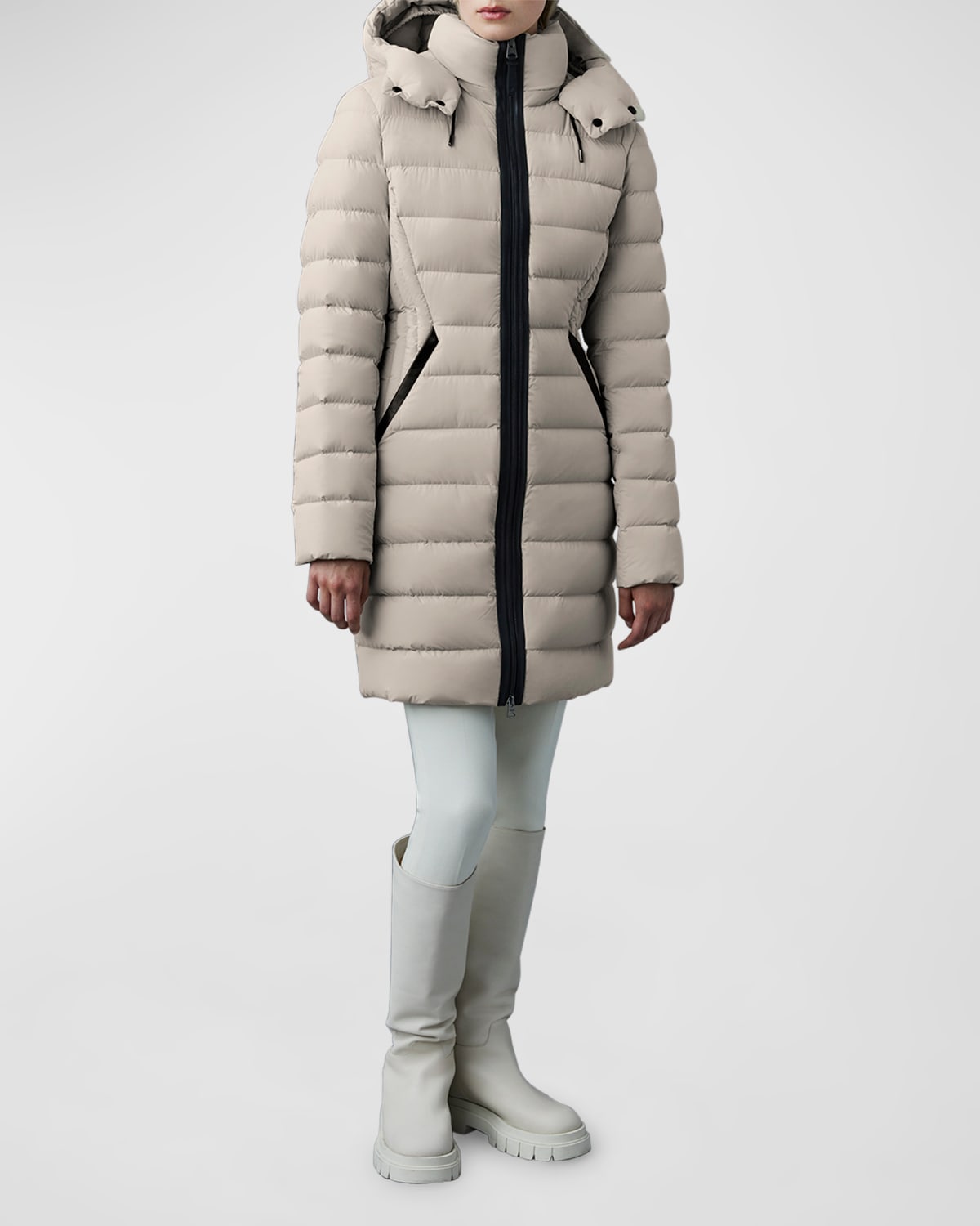 Mackage Black Farren Down Coat Smart Closet