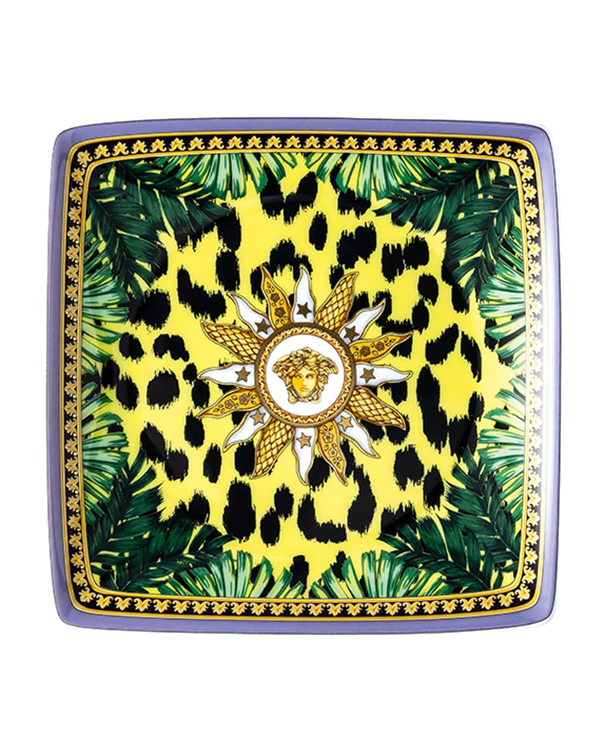 Shop Versace Jungle Animalier Canape Dish In Multi