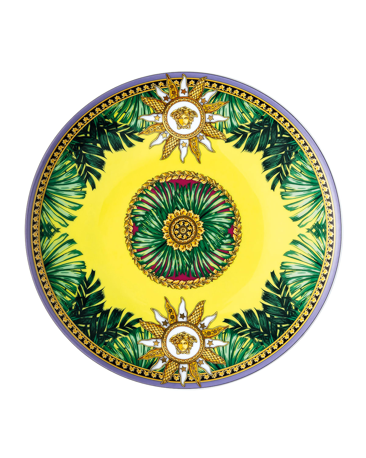Versace Jungle Animalier Bread & Butter Plate In Multi