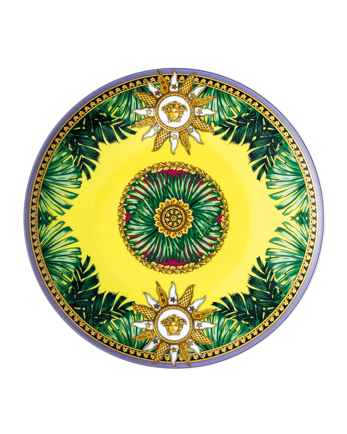 Shop Versace Jungle Animalier Bread & Butter Plate In Multi