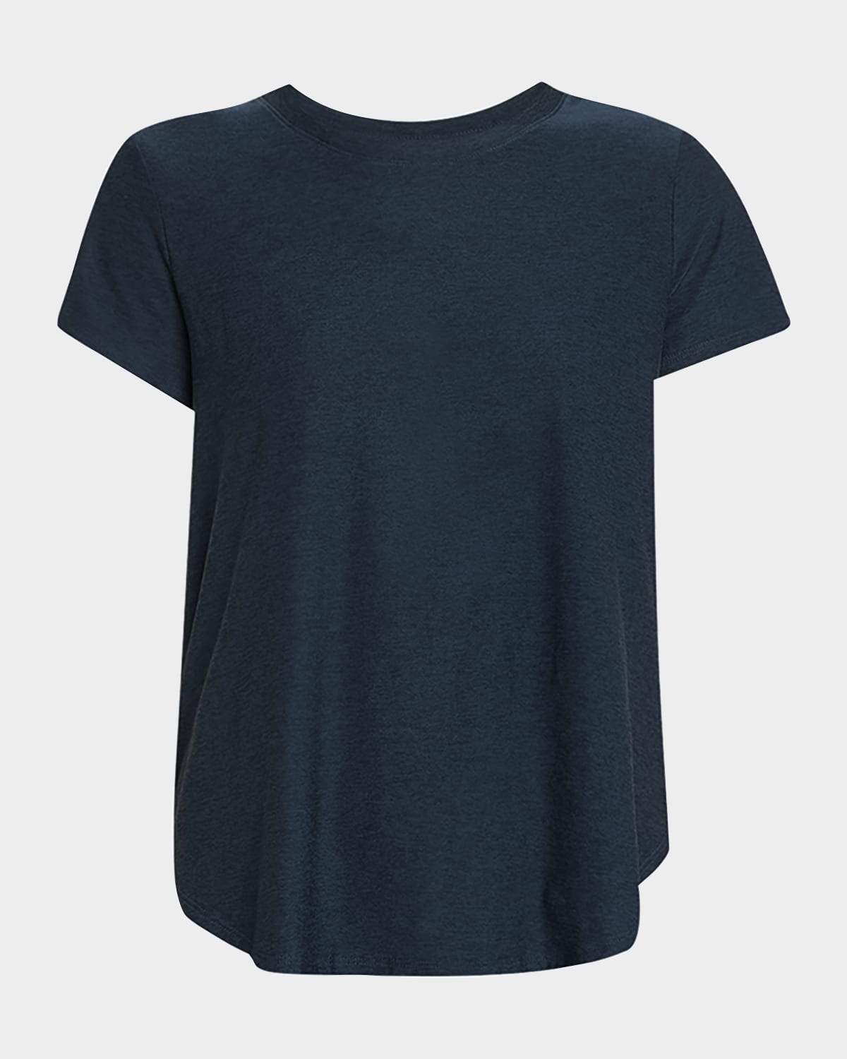 Beyond Yoga On The Down Low Tee In Nocturnal Navy