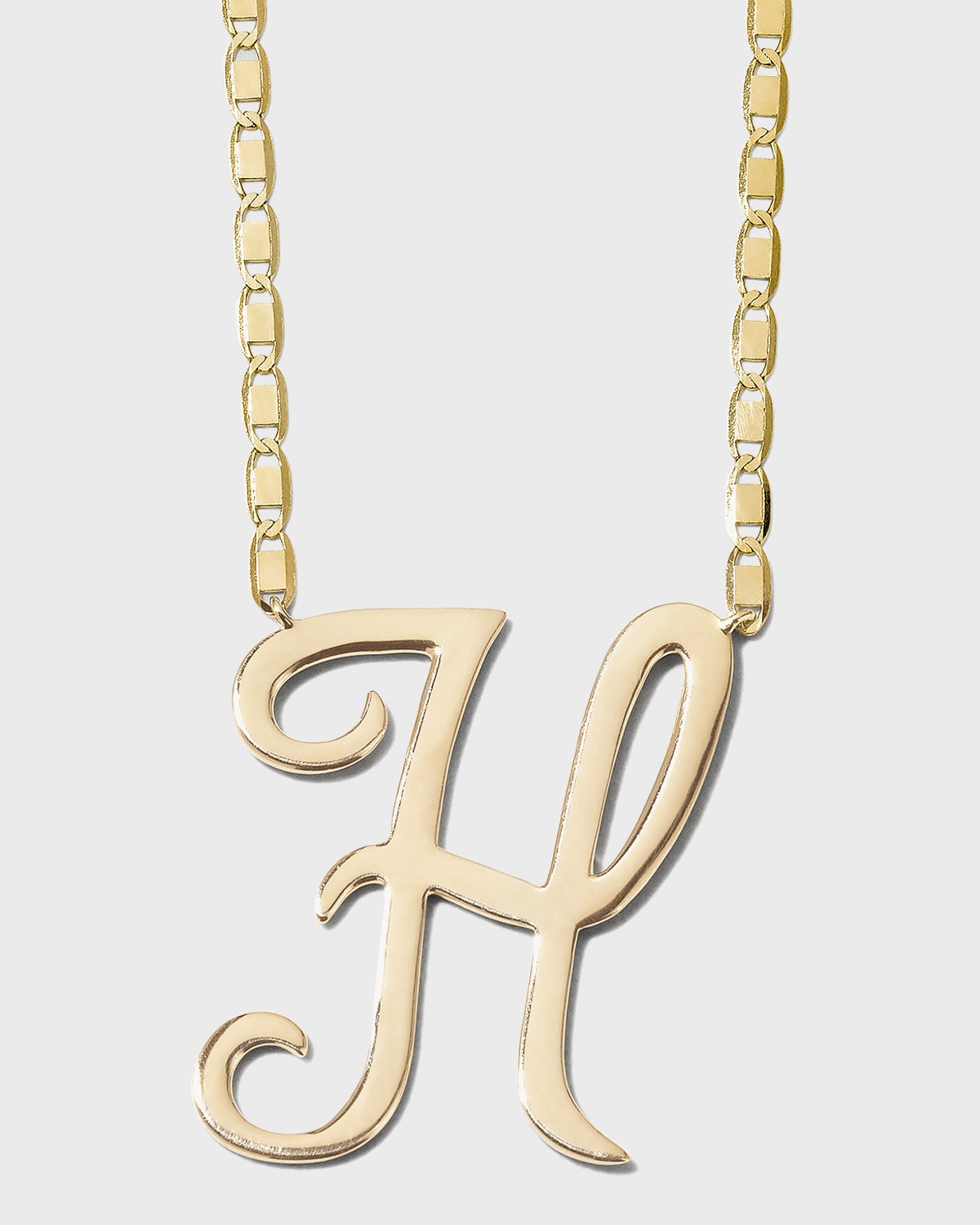Lana Jewelry 14k Malibu Initial Necklace