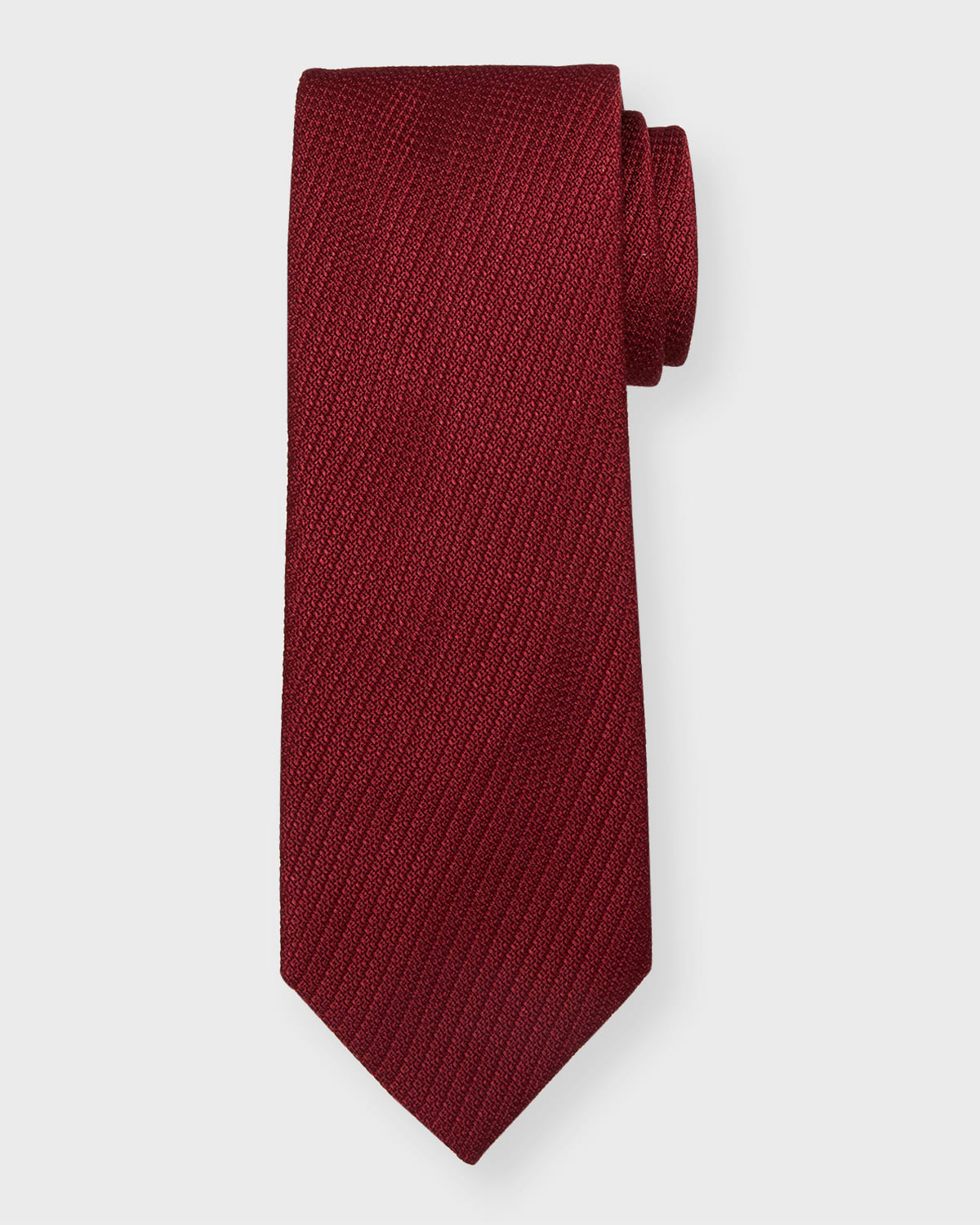 Men's Textured Silk Tie