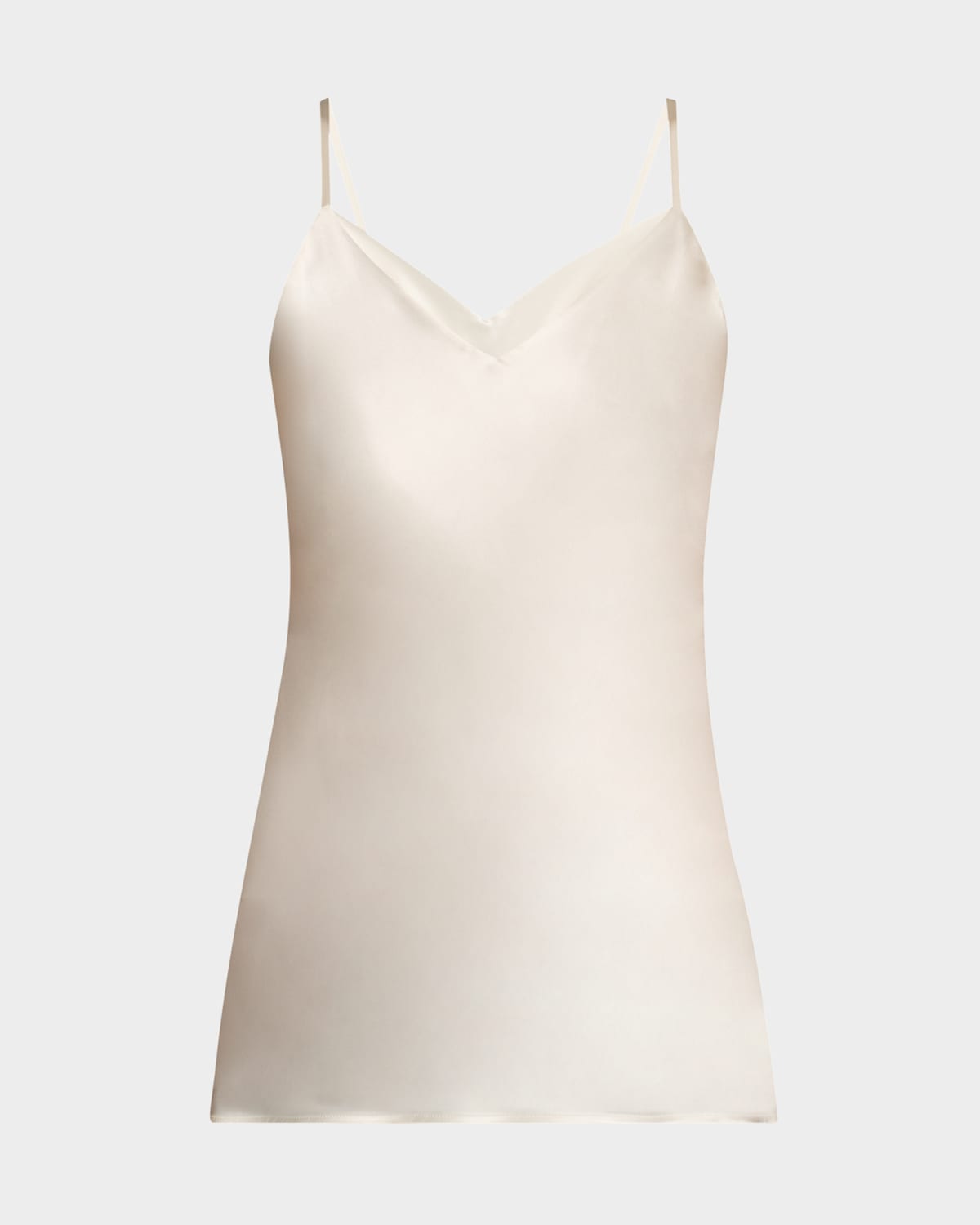 Eva Luxe Charmeuse Bias Tank