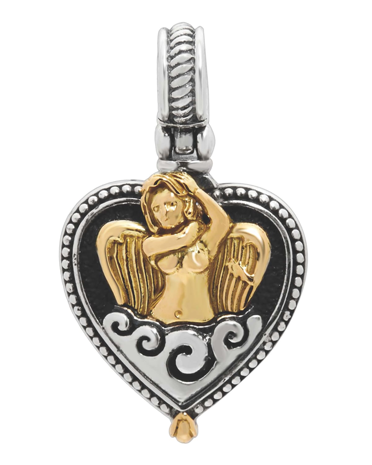 Konstantino Angelic Ethereal Heart Pendant